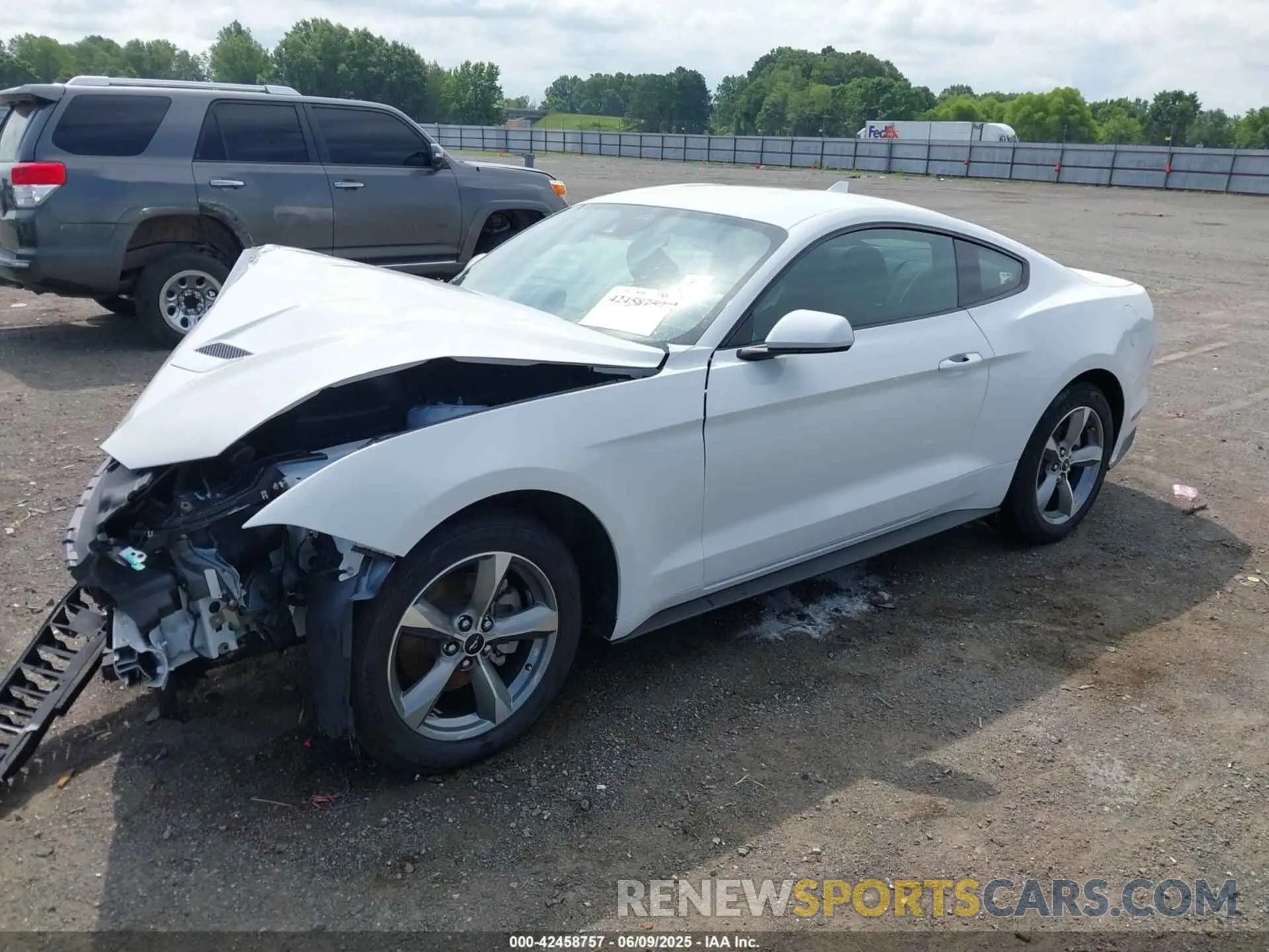2 Photograph of a damaged car 1FA6P8THXM5153232 FORD MUSTANG 2021