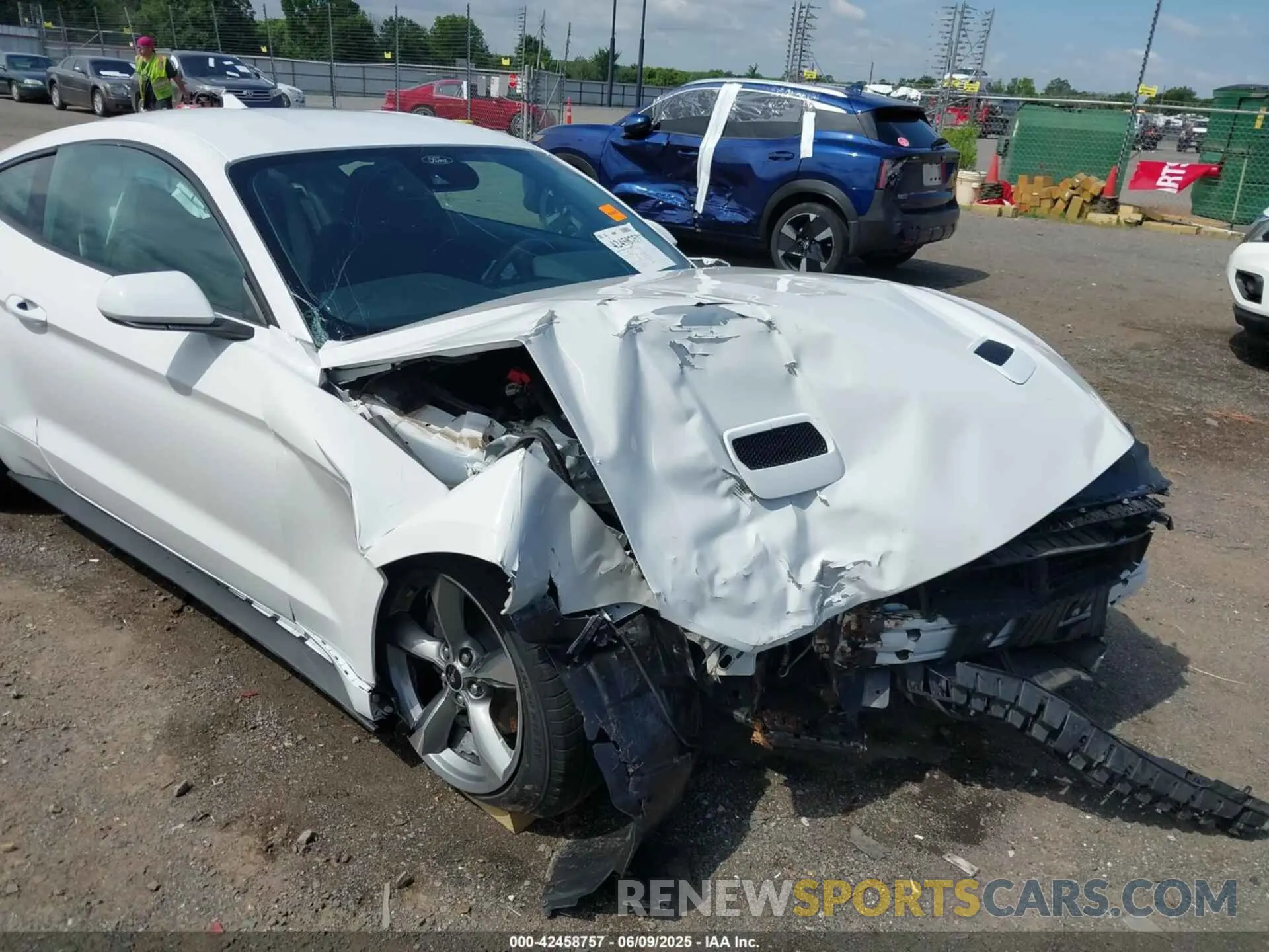 6 Photograph of a damaged car 1FA6P8THXM5153232 FORD MUSTANG 2021