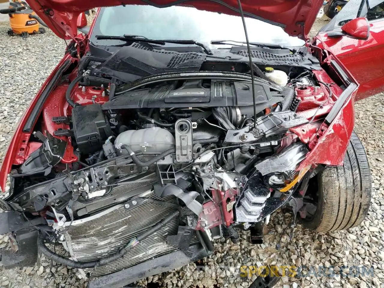 11 Photograph of a damaged car 1FATP8FF7M5156828 FORD MUSTANG 2021