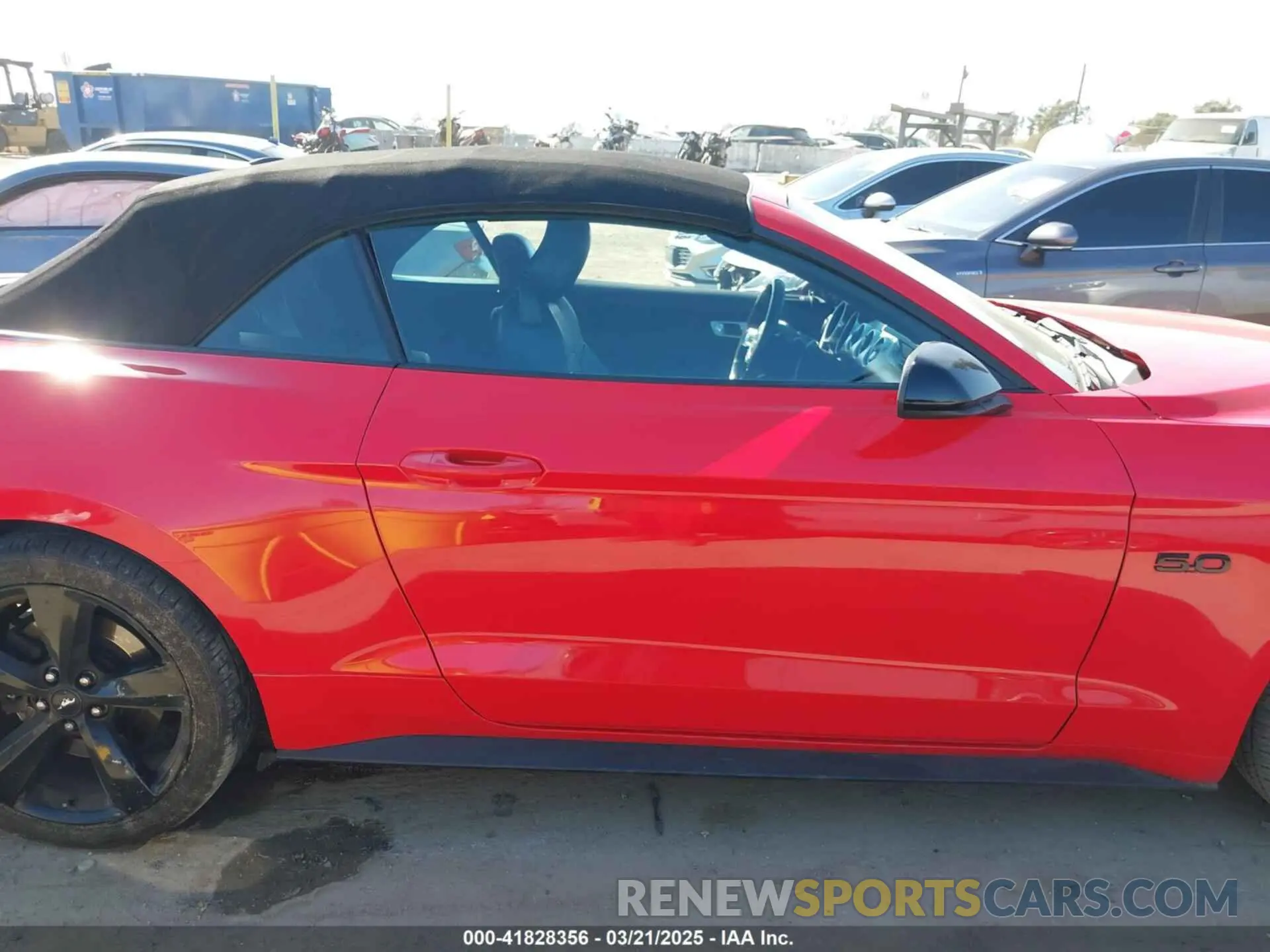 13 Photograph of a damaged car 1FATP8FFXM5115562 FORD MUSTANG 2021