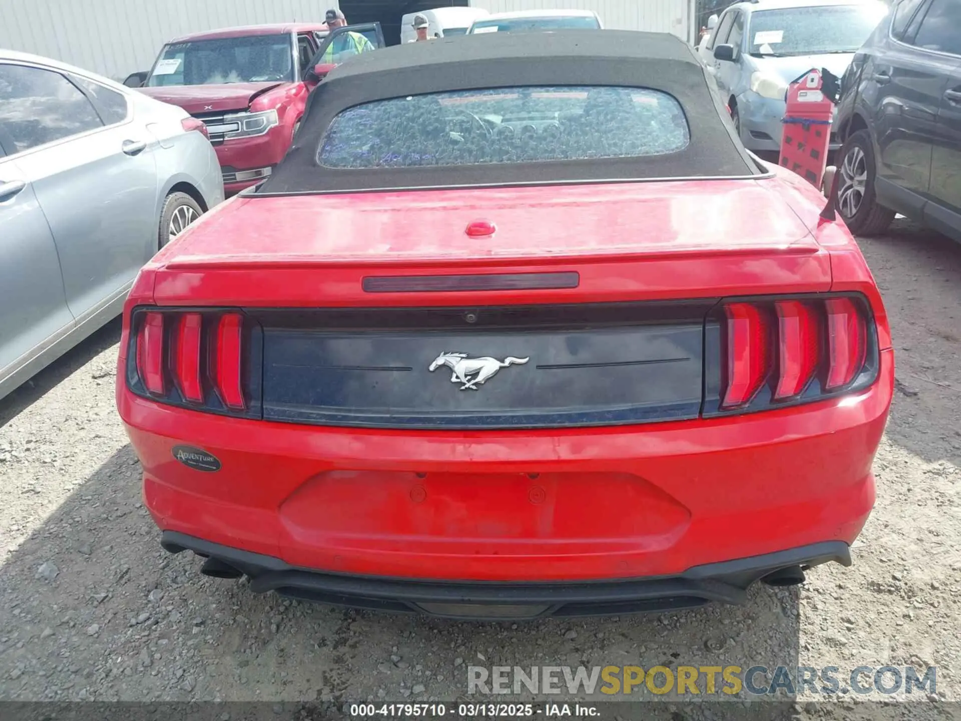 16 Photograph of a damaged car 1FATP8UH0M5107751 FORD MUSTANG 2021