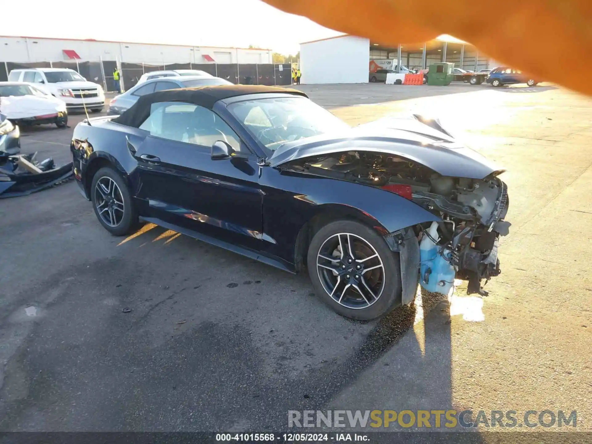 1 Photograph of a damaged car 1FATP8UH1M5116099 FORD MUSTANG 2021