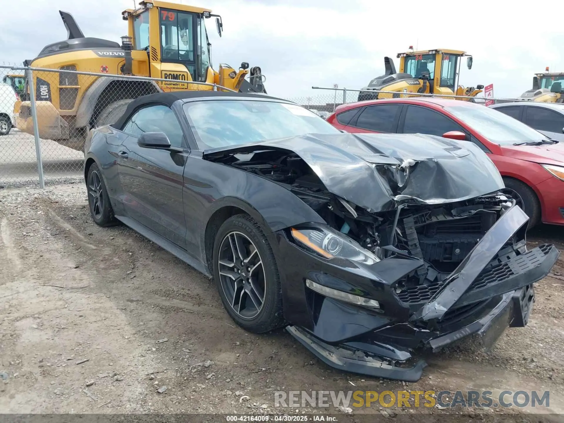 1 Photograph of a damaged car 1FATP8UH2M5120226 FORD MUSTANG 2021