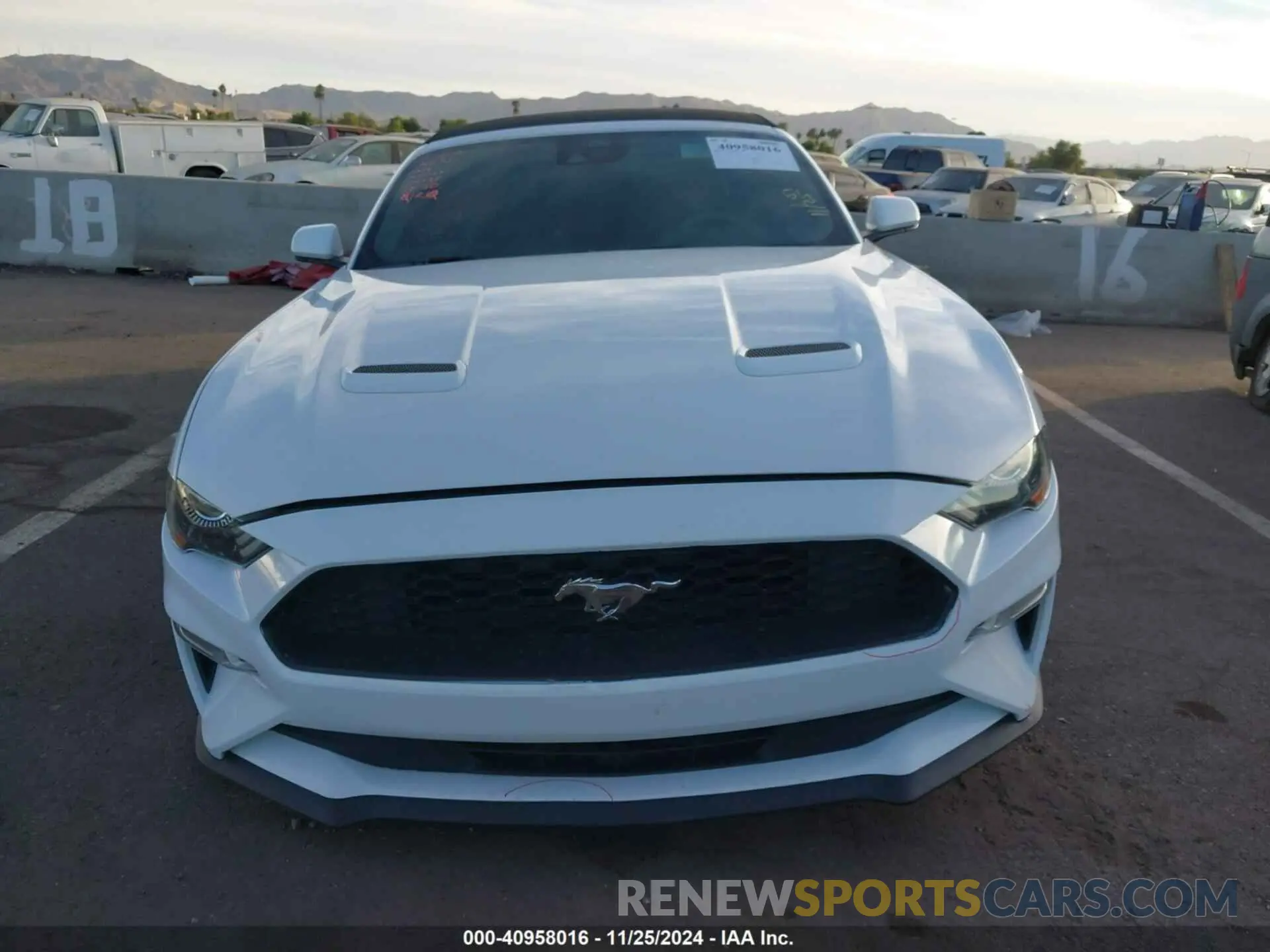 11 Photograph of a damaged car 1FATP8UH2M5120338 FORD MUSTANG 2021