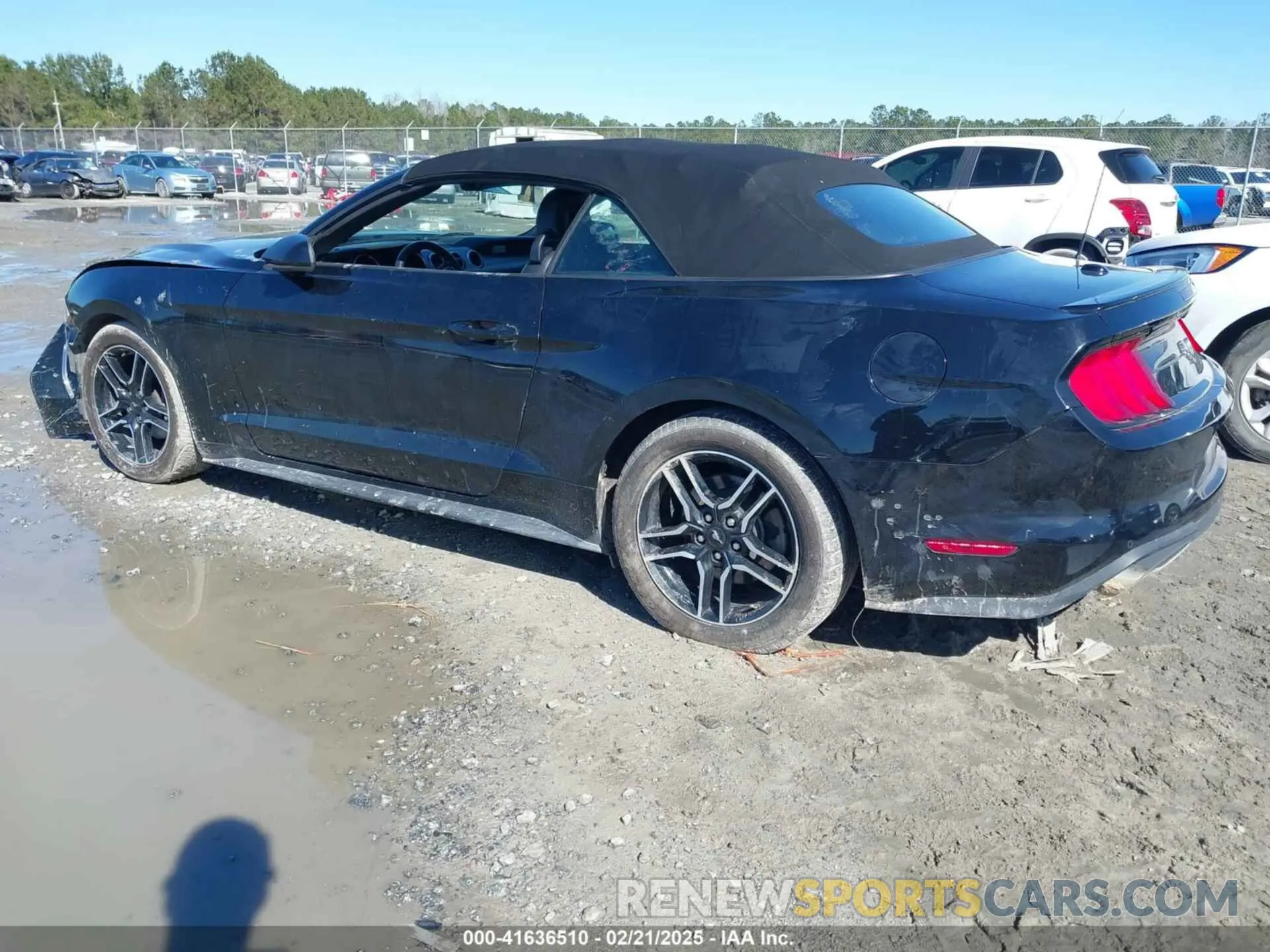 3 Photograph of a damaged car 1FATP8UH4M5109003 FORD MUSTANG 2021