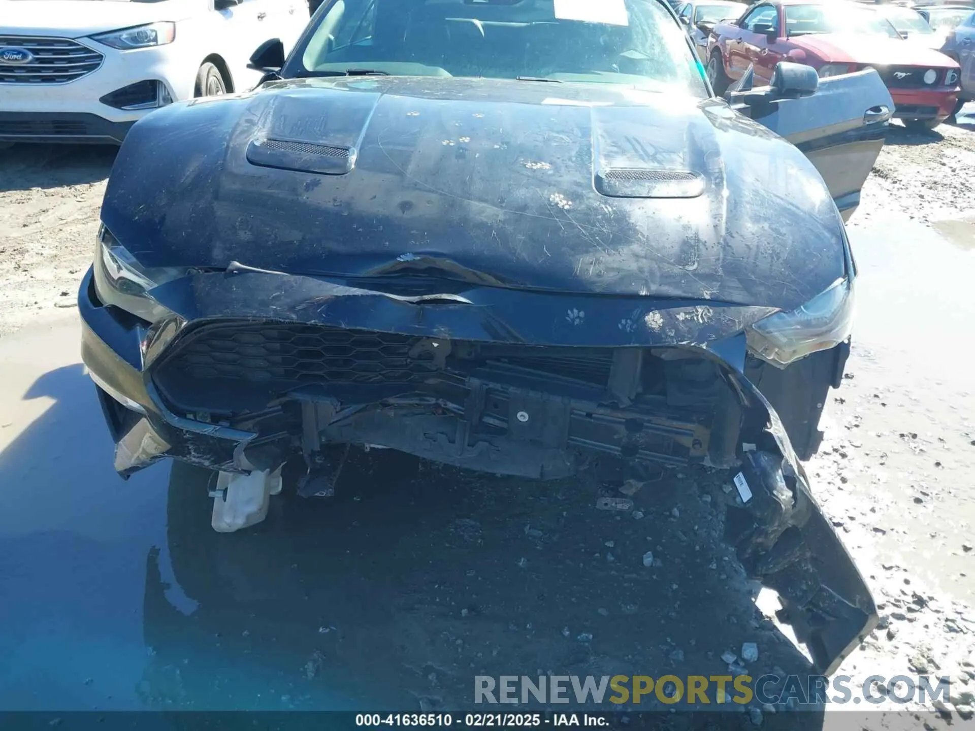 6 Photograph of a damaged car 1FATP8UH4M5109003 FORD MUSTANG 2021