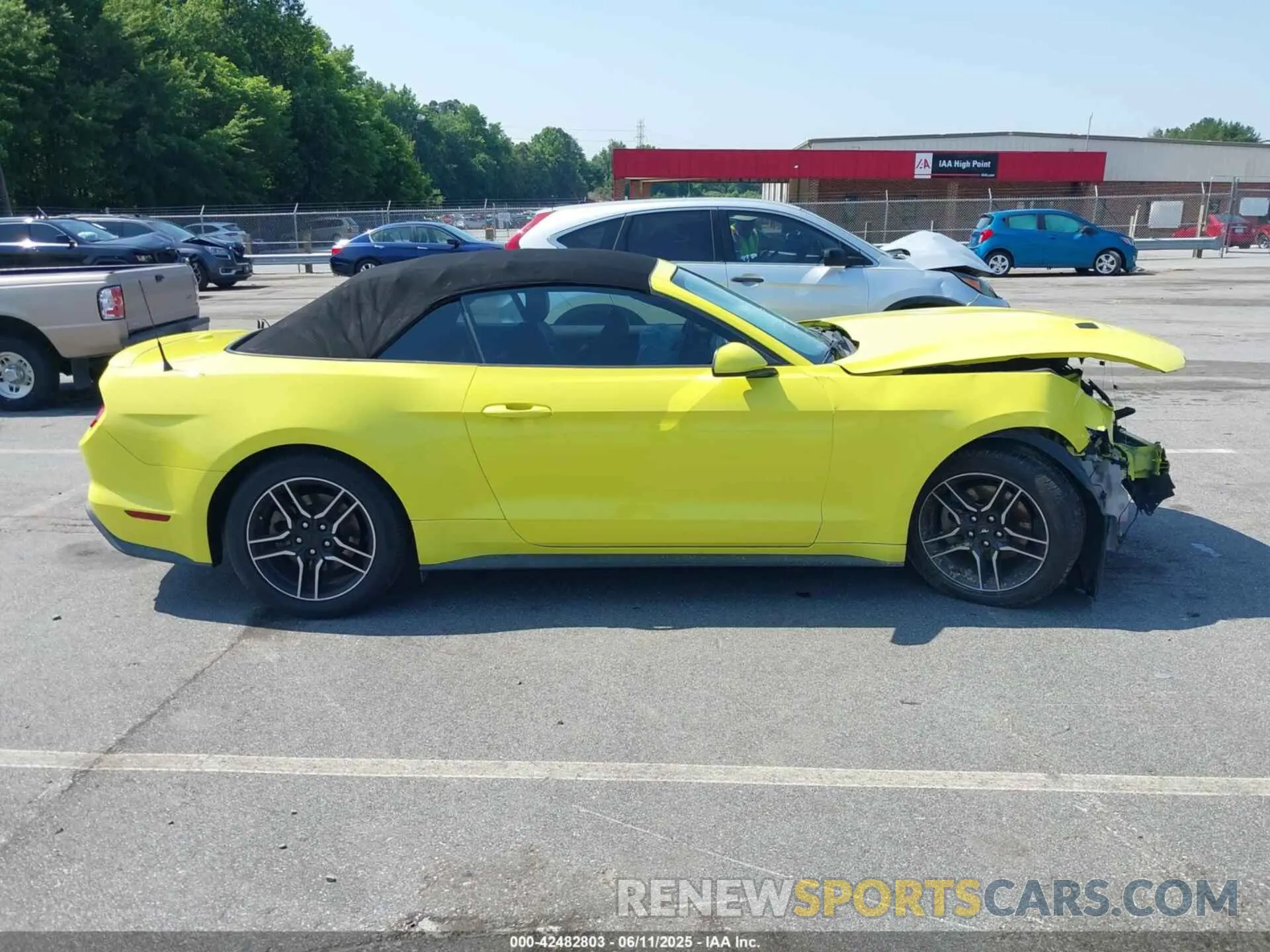 13 Photograph of a damaged car 1FATP8UH4M5110331 FORD MUSTANG 2021