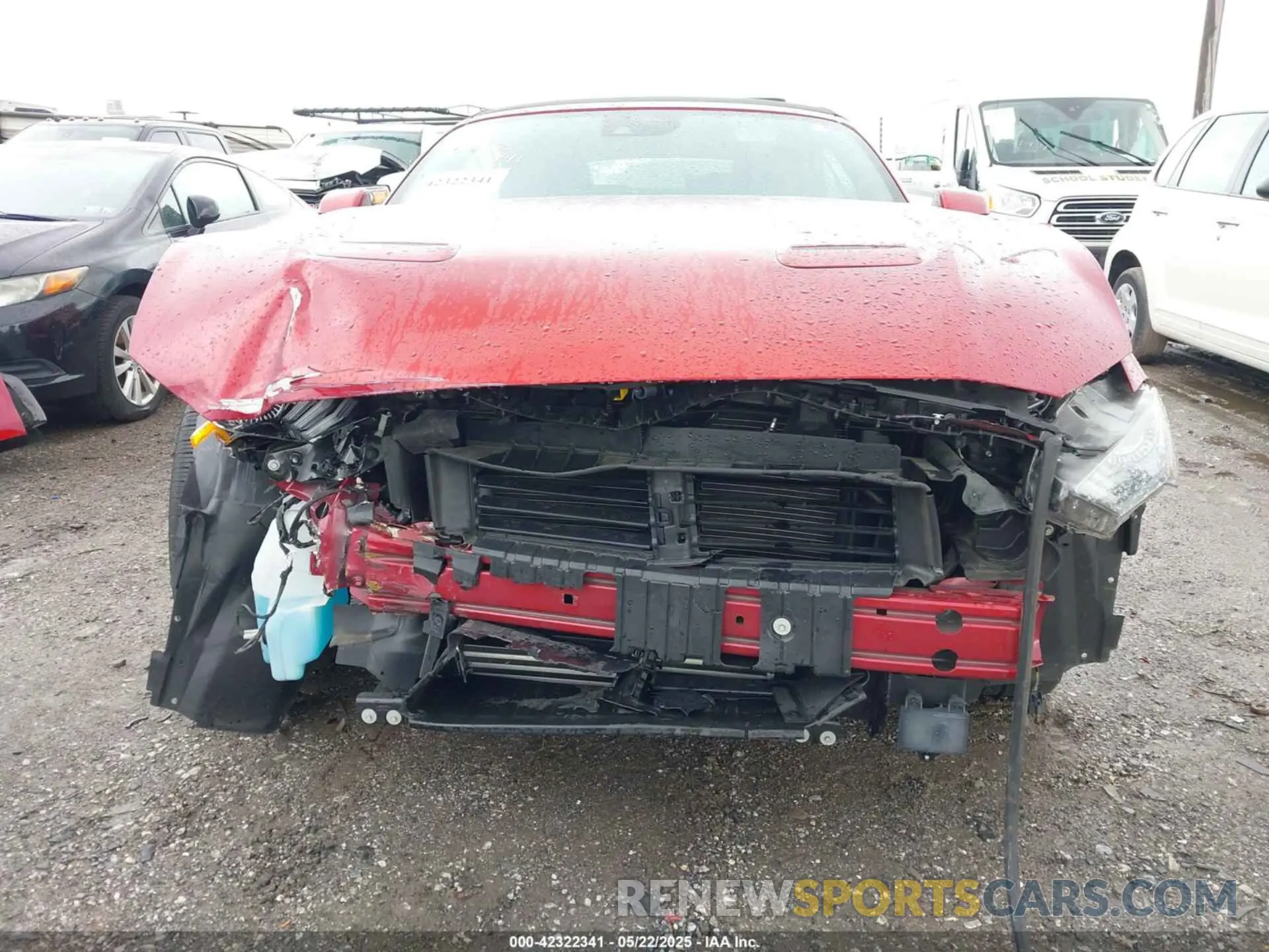 6 Photograph of a damaged car 1FATP8UH4M5122897 FORD MUSTANG 2021