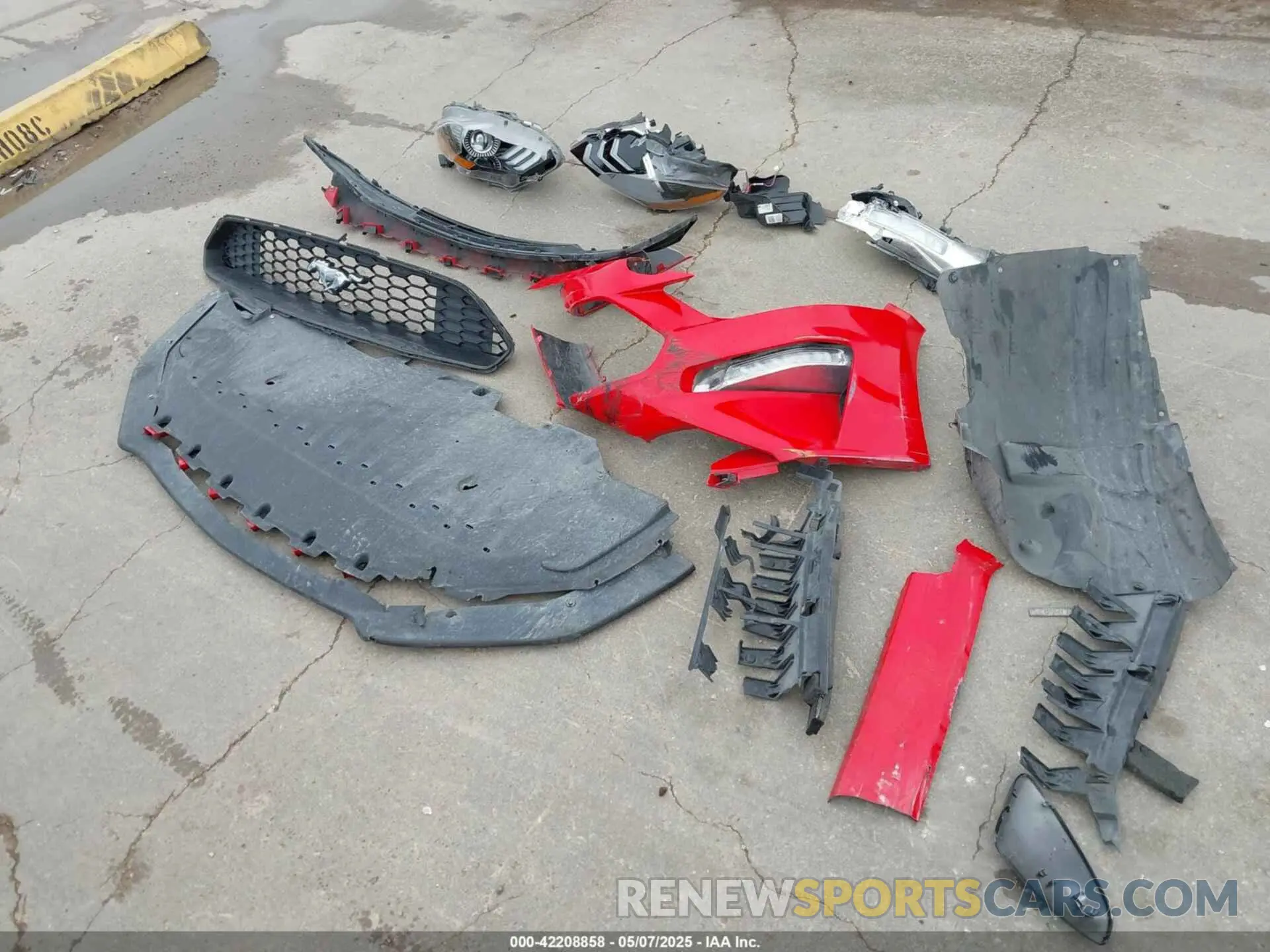 12 Photograph of a damaged car 1FATP8UH5M5105624 FORD MUSTANG 2021