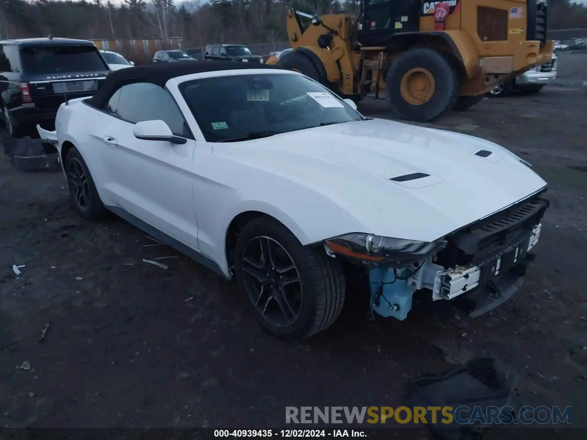 1 Photograph of a damaged car 1FATP8UH5M5122696 FORD MUSTANG 2021