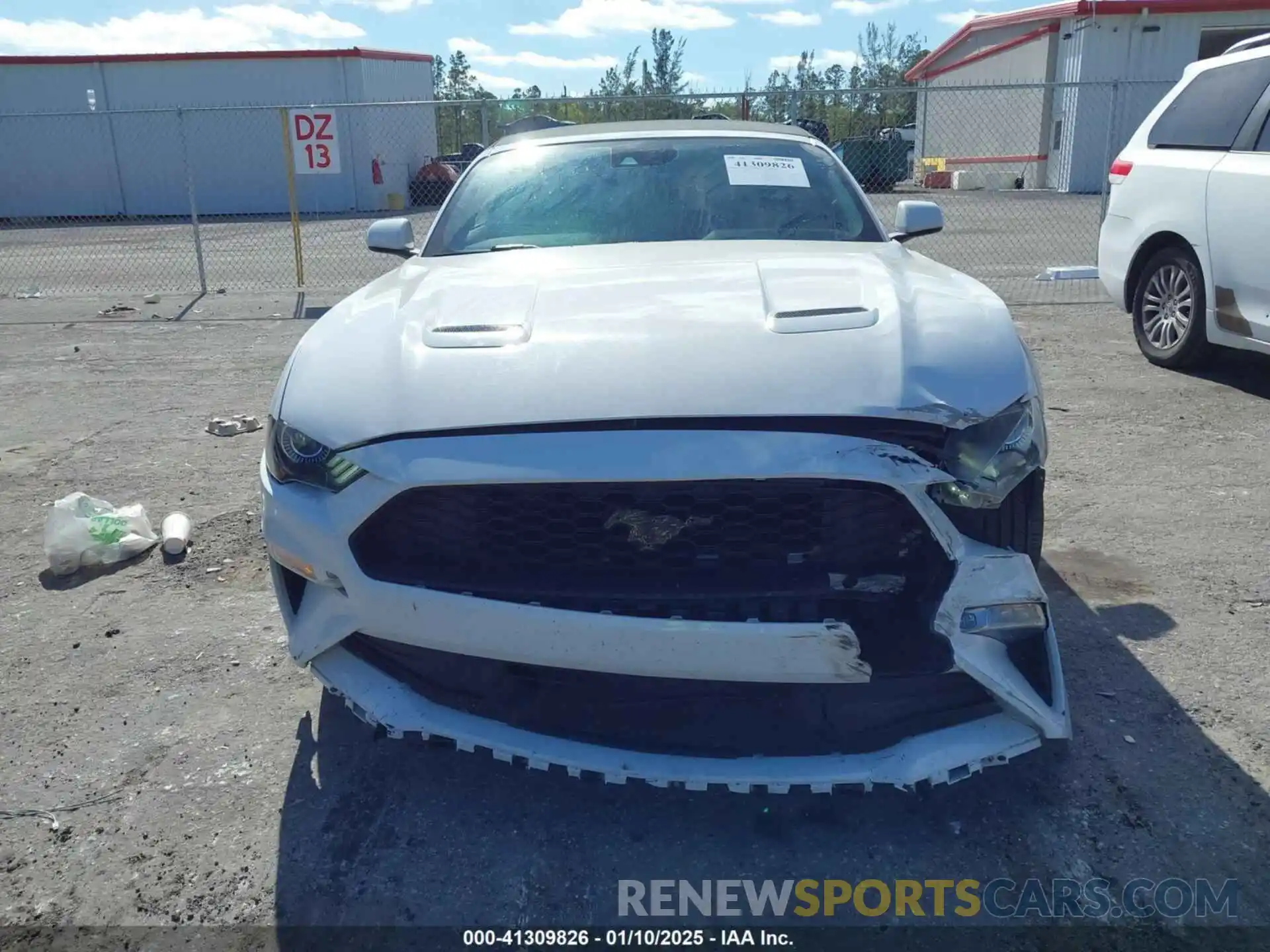 12 Photograph of a damaged car 1FATP8UH7M5100201 FORD MUSTANG 2021