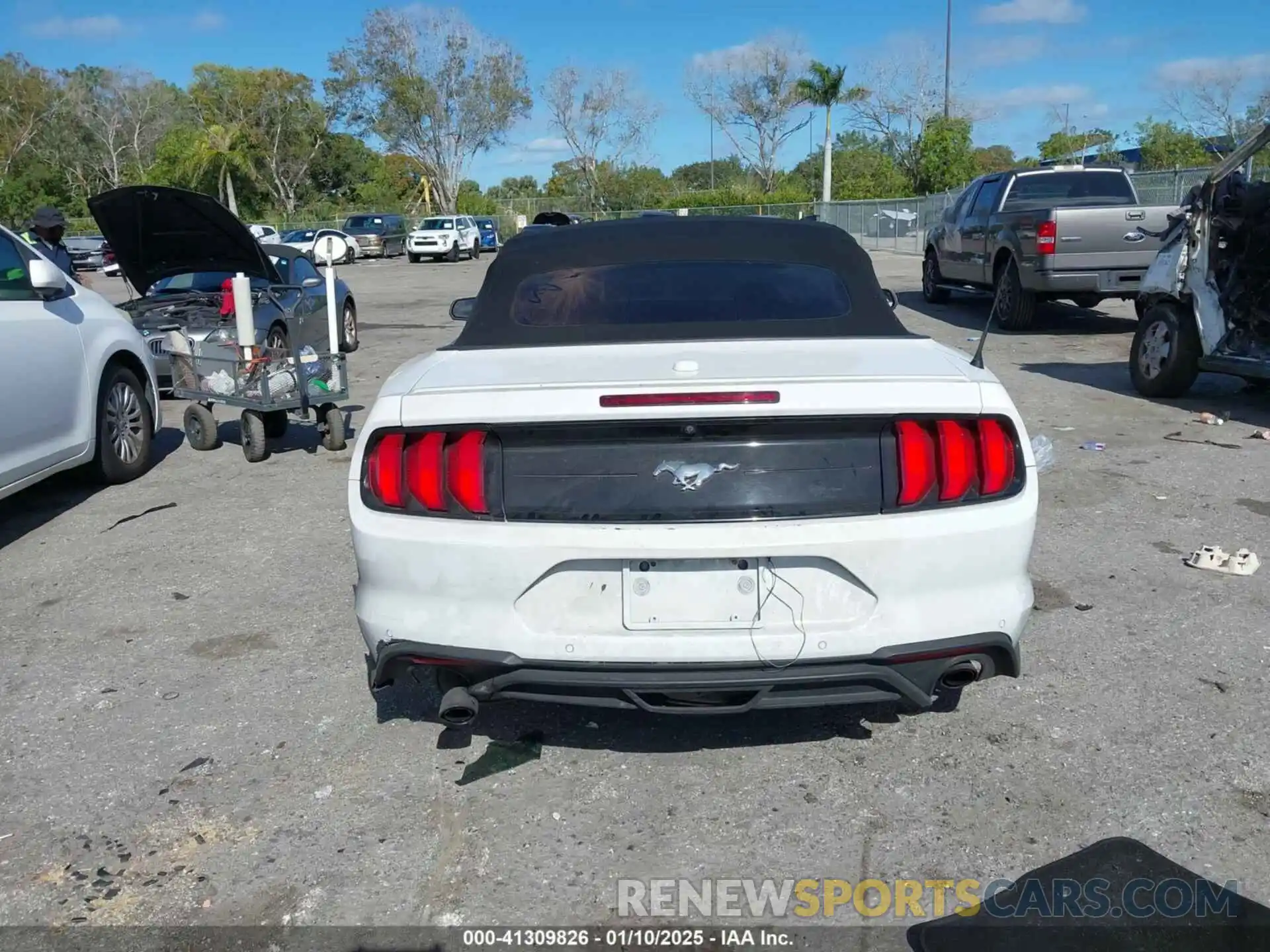 16 Photograph of a damaged car 1FATP8UH7M5100201 FORD MUSTANG 2021