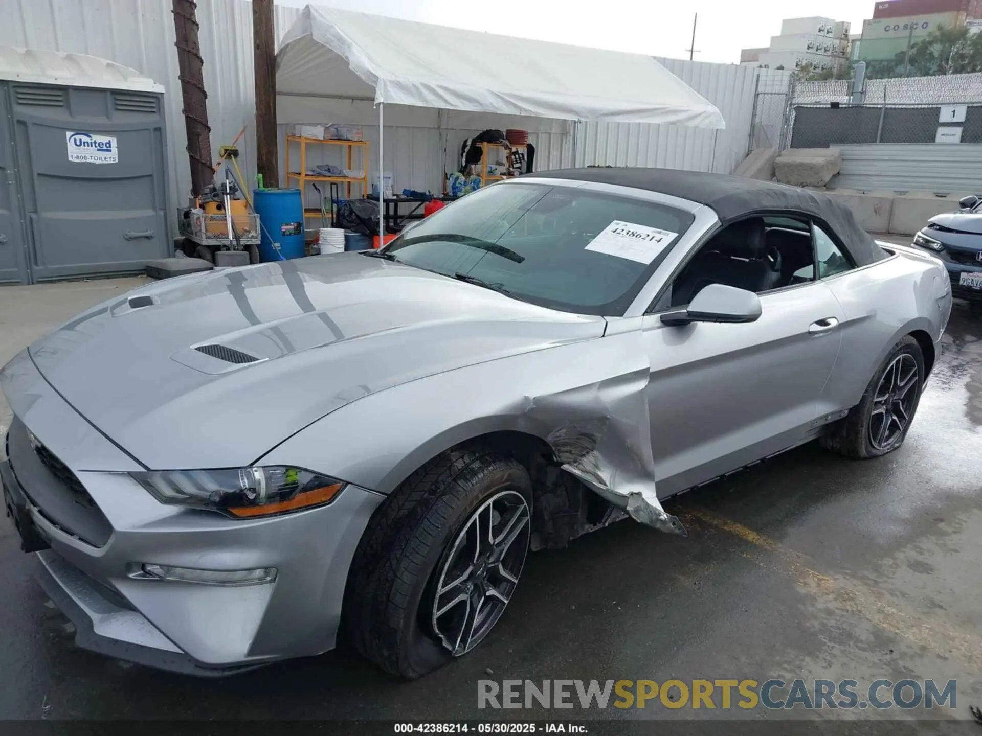 6 Photograph of a damaged car 1FATP8UH7M5115605 FORD MUSTANG 2021
