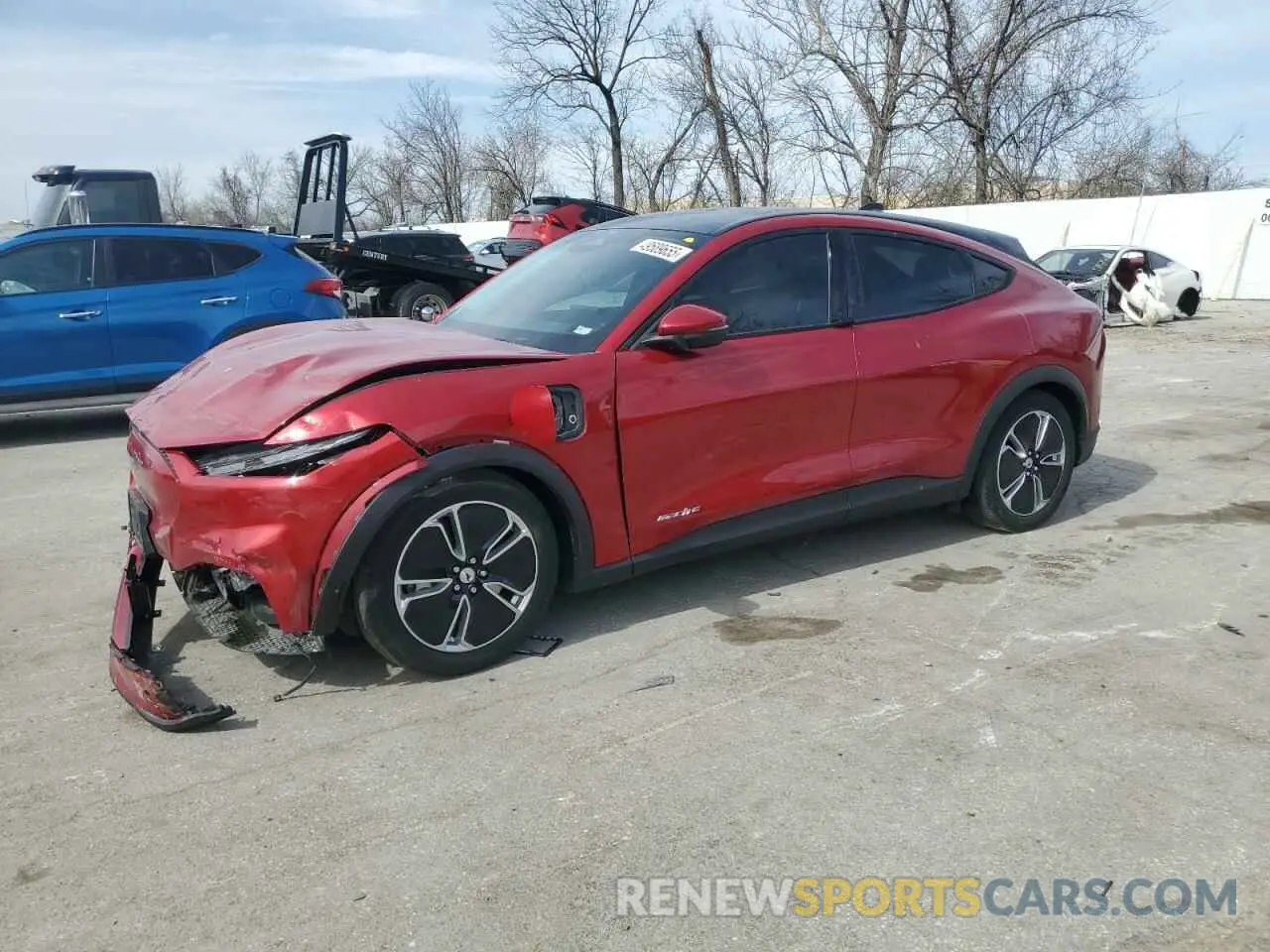 1 Photograph of a damaged car 3FMTK1RM4MMA19233 FORD MUSTANG 2021