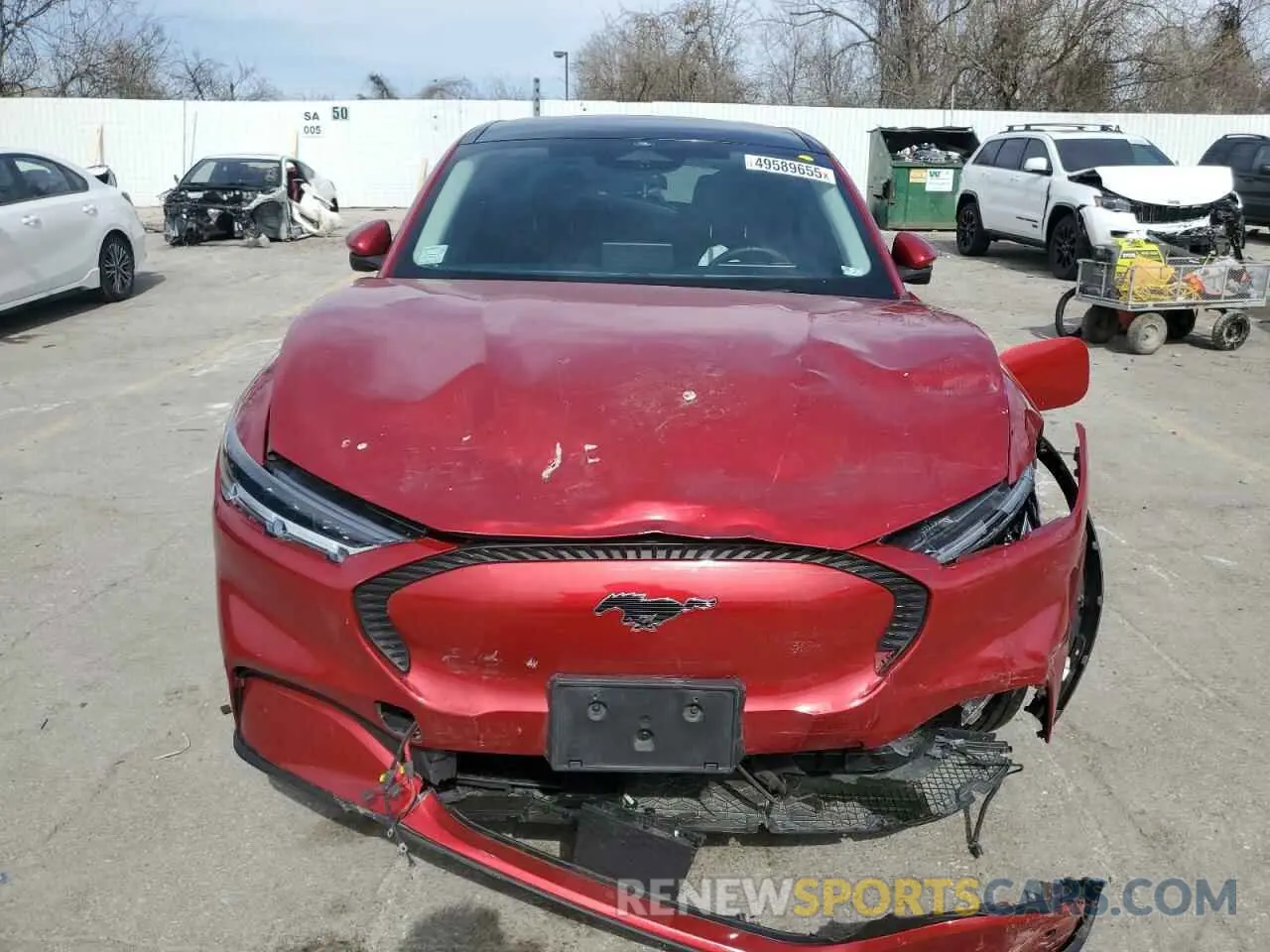 5 Photograph of a damaged car 3FMTK1RM4MMA19233 FORD MUSTANG 2021