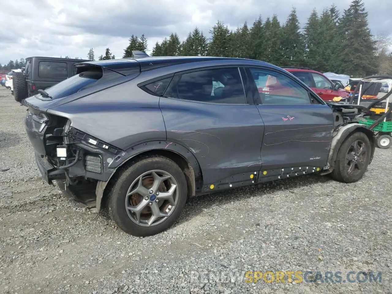 3 Photograph of a damaged car 3FMTK1RM4MMA29518 FORD MUSTANG 2021
