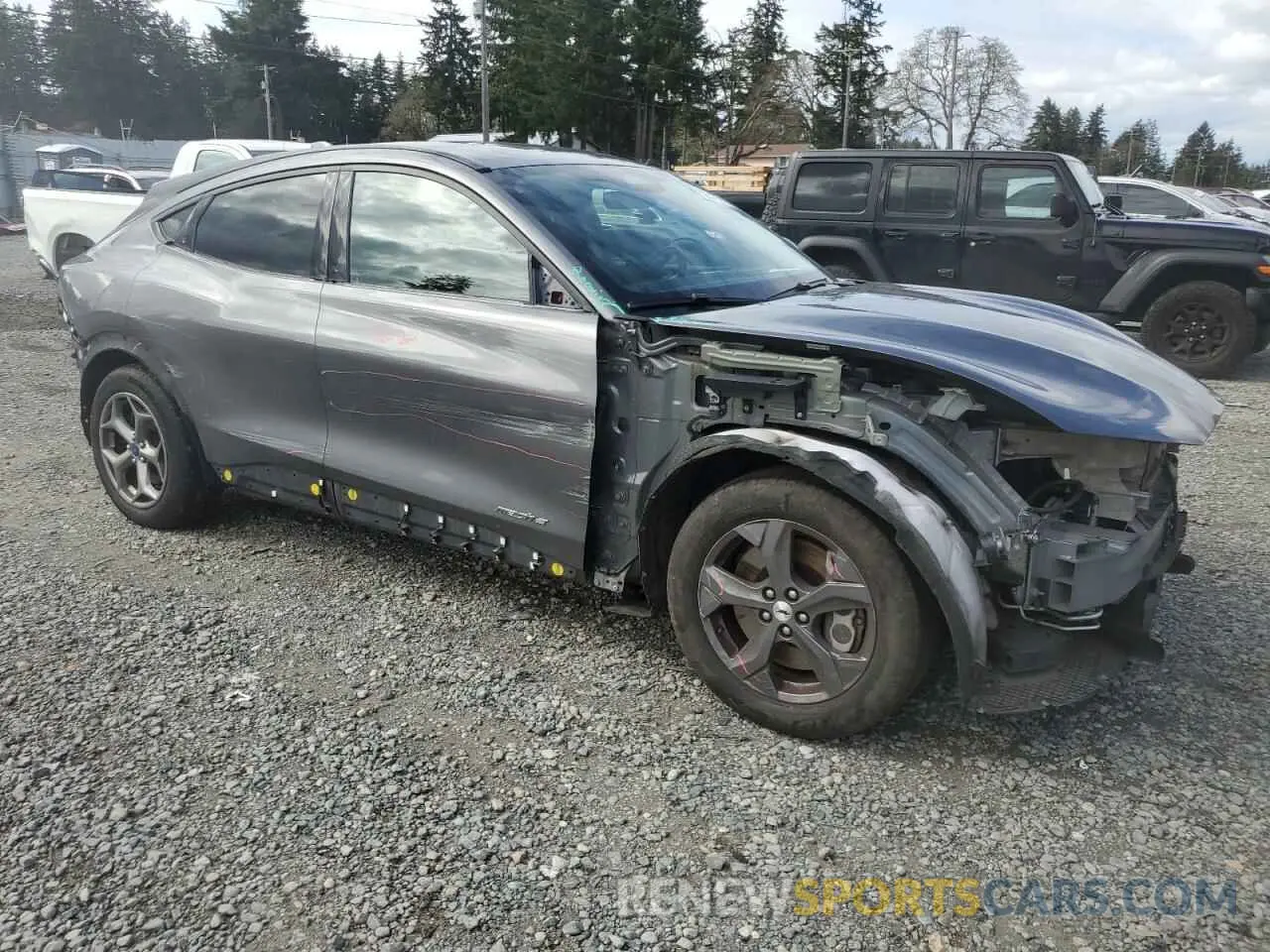 4 Photograph of a damaged car 3FMTK1RM4MMA29518 FORD MUSTANG 2021