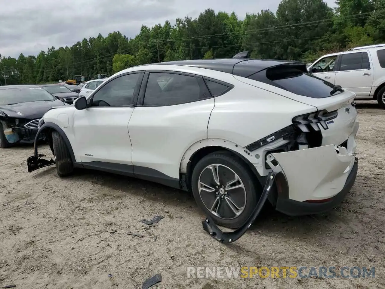 2 Photograph of a damaged car 3FMTK1RM5MMA19614 FORD MUSTANG 2021