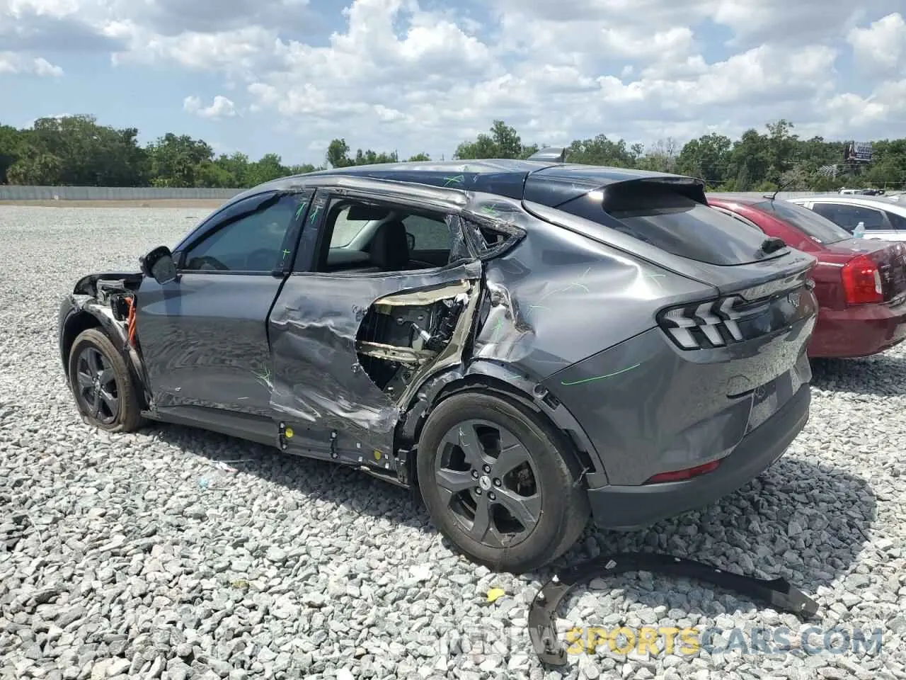 2 Photograph of a damaged car 3FMTK1RM8MMA28663 FORD MUSTANG 2021