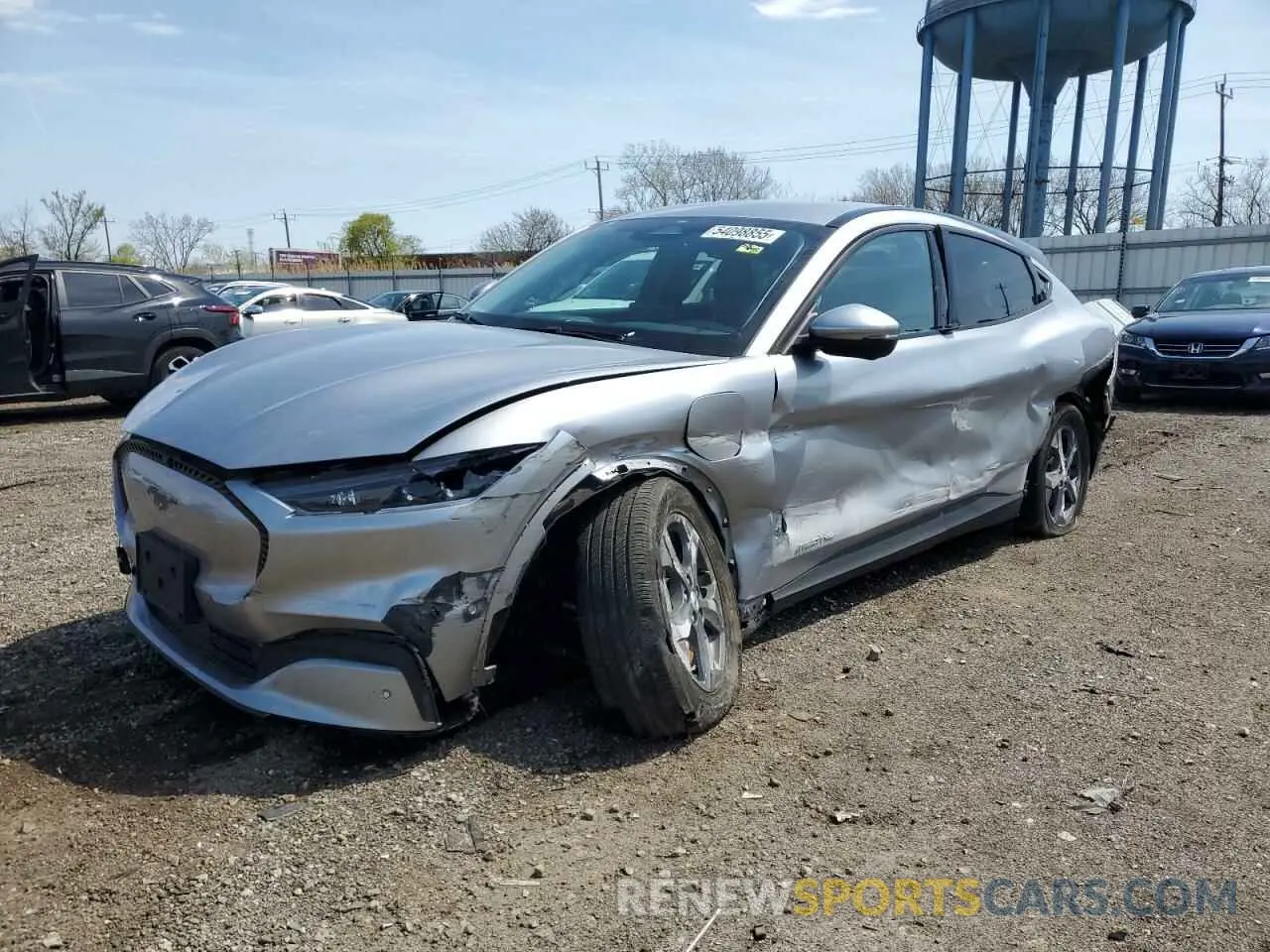 1 Photograph of a damaged car 3FMTK1SS5MMA49169 FORD MUSTANG 2021