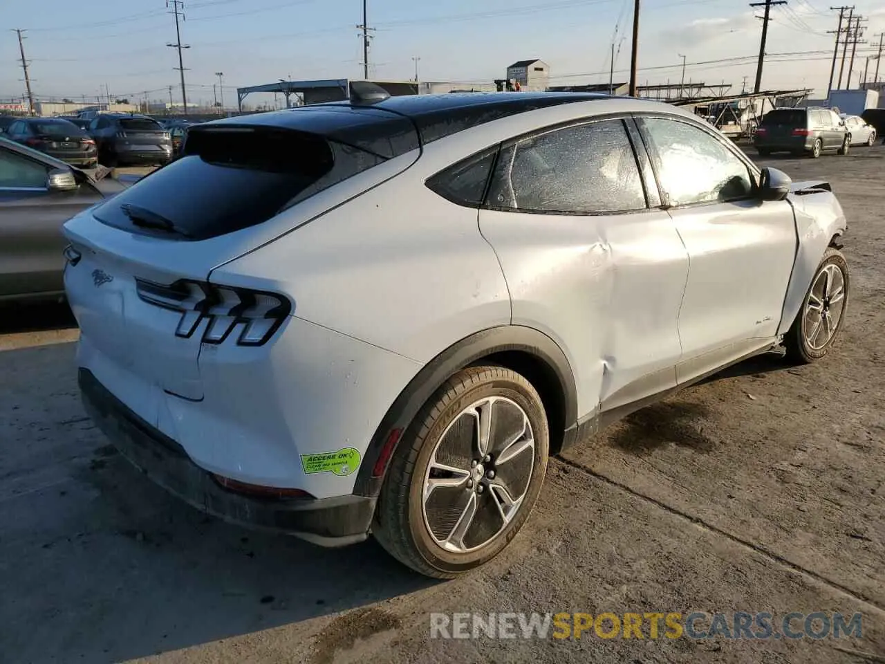3 Photograph of a damaged car 3FMTK1SSXMMA35042 FORD MUSTANG 2021