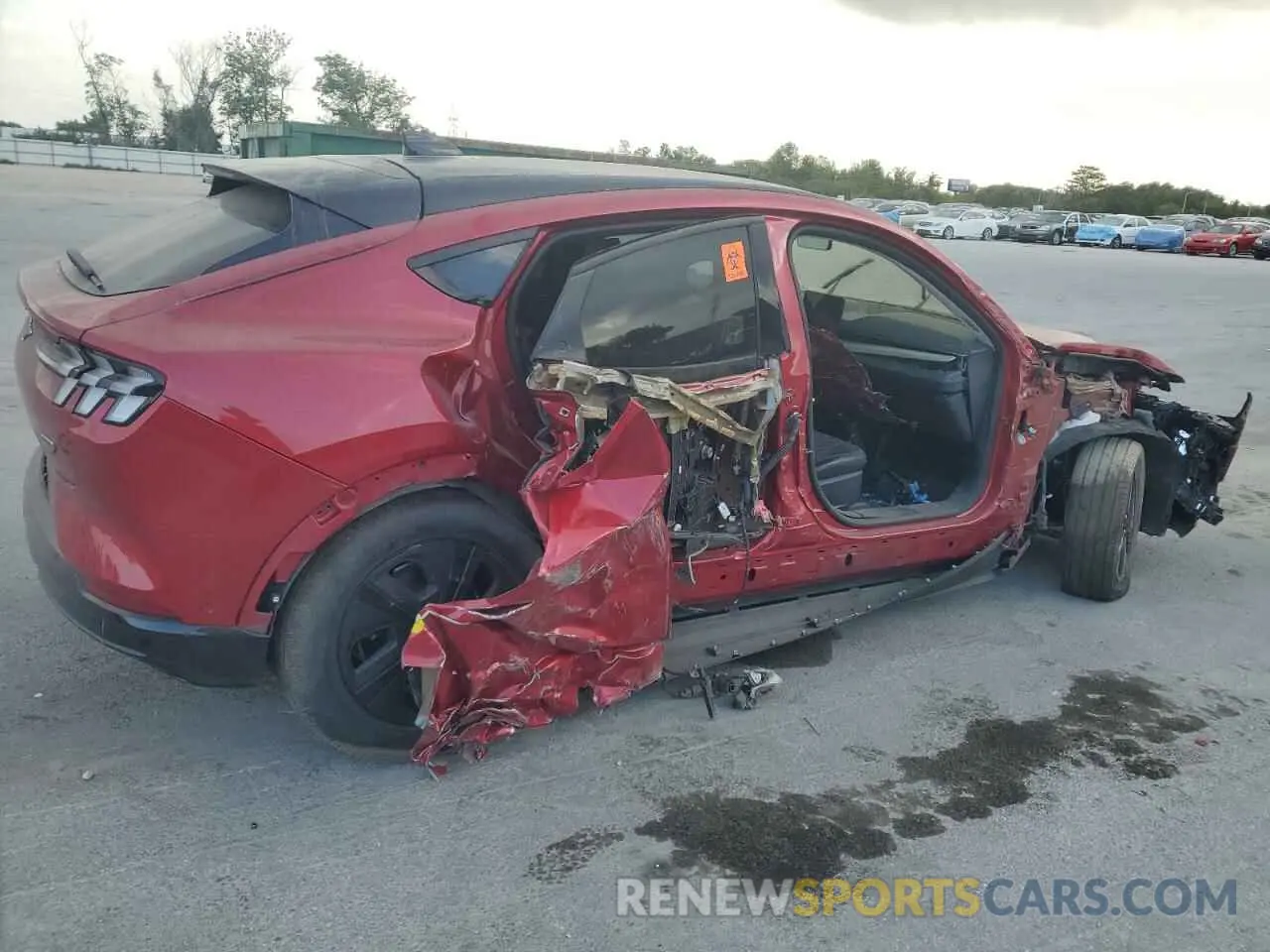 3 Photograph of a damaged car 3FMTK2R72MMA36113 FORD MUSTANG 2021