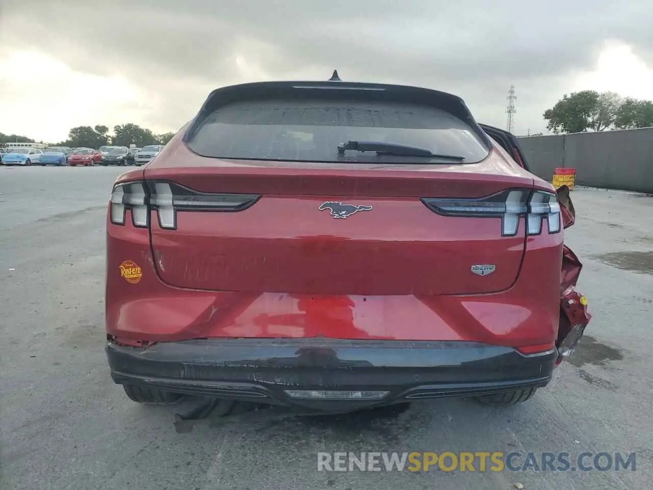 6 Photograph of a damaged car 3FMTK2R72MMA36113 FORD MUSTANG 2021