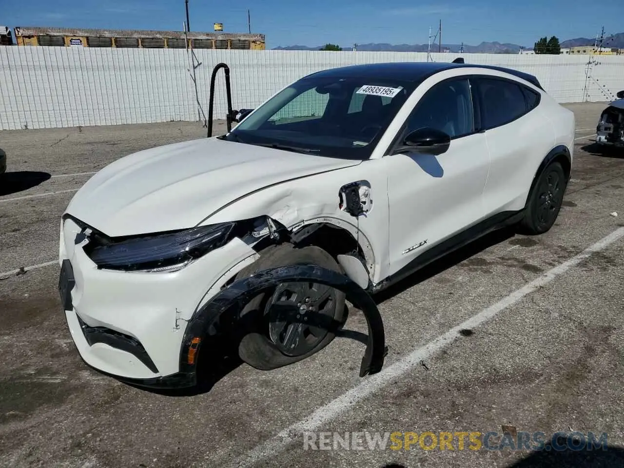 1 Photograph of a damaged car 3FMTK2R74MMA36159 FORD MUSTANG 2021