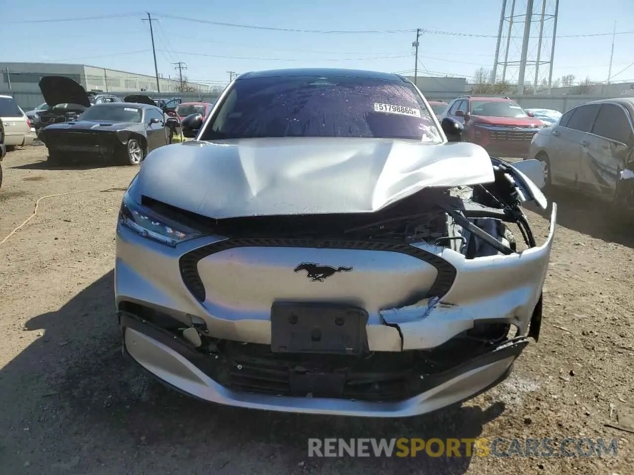 5 Photograph of a damaged car 3FMTK2R76MMA27317 FORD MUSTANG 2021