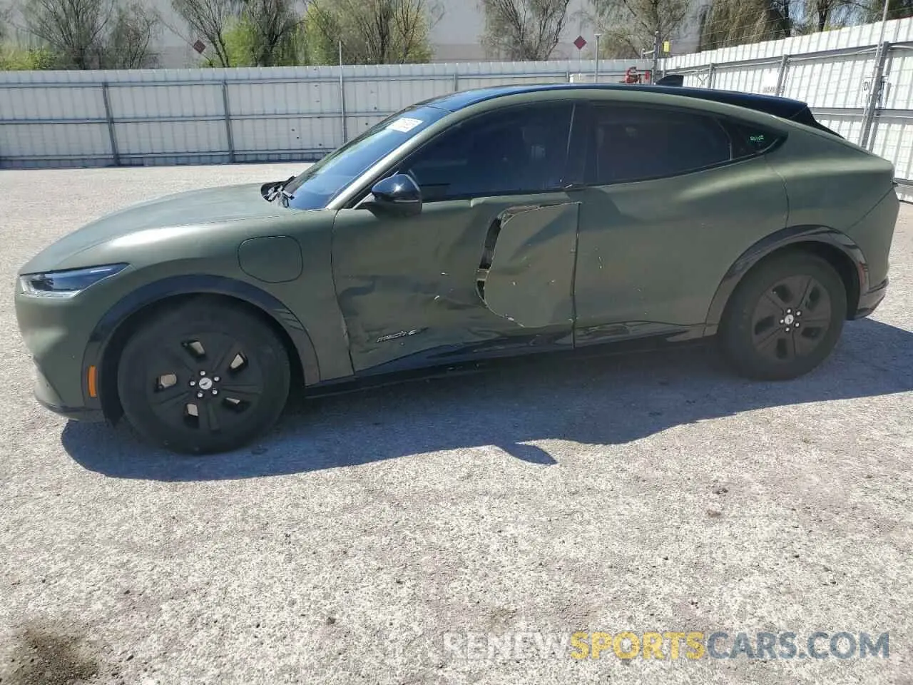 1 Photograph of a damaged car 3FMTK2R76MMA39595 FORD MUSTANG 2021