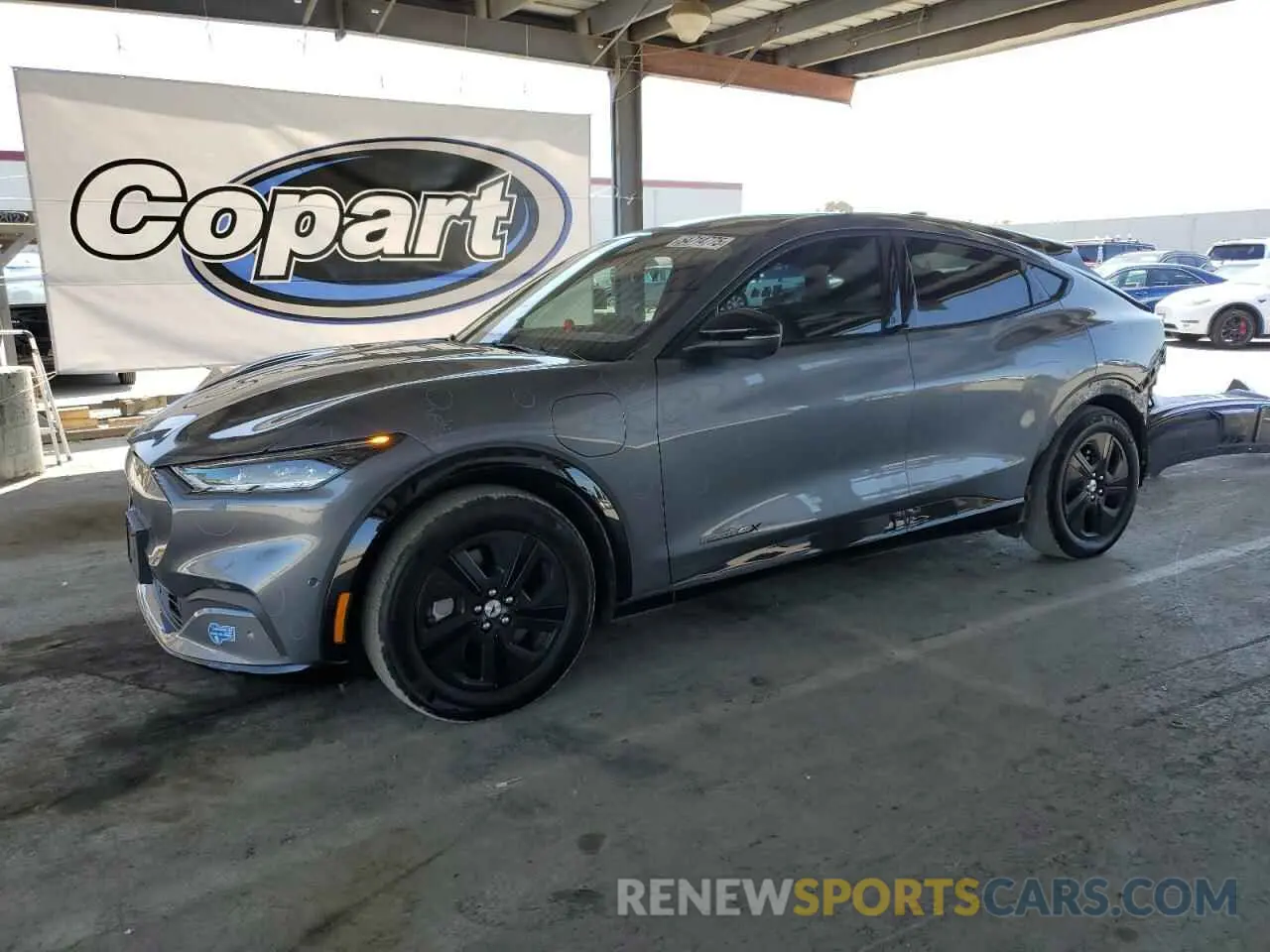 1 Photograph of a damaged car 3FMTK2R7XMMA36084 FORD MUSTANG 2021