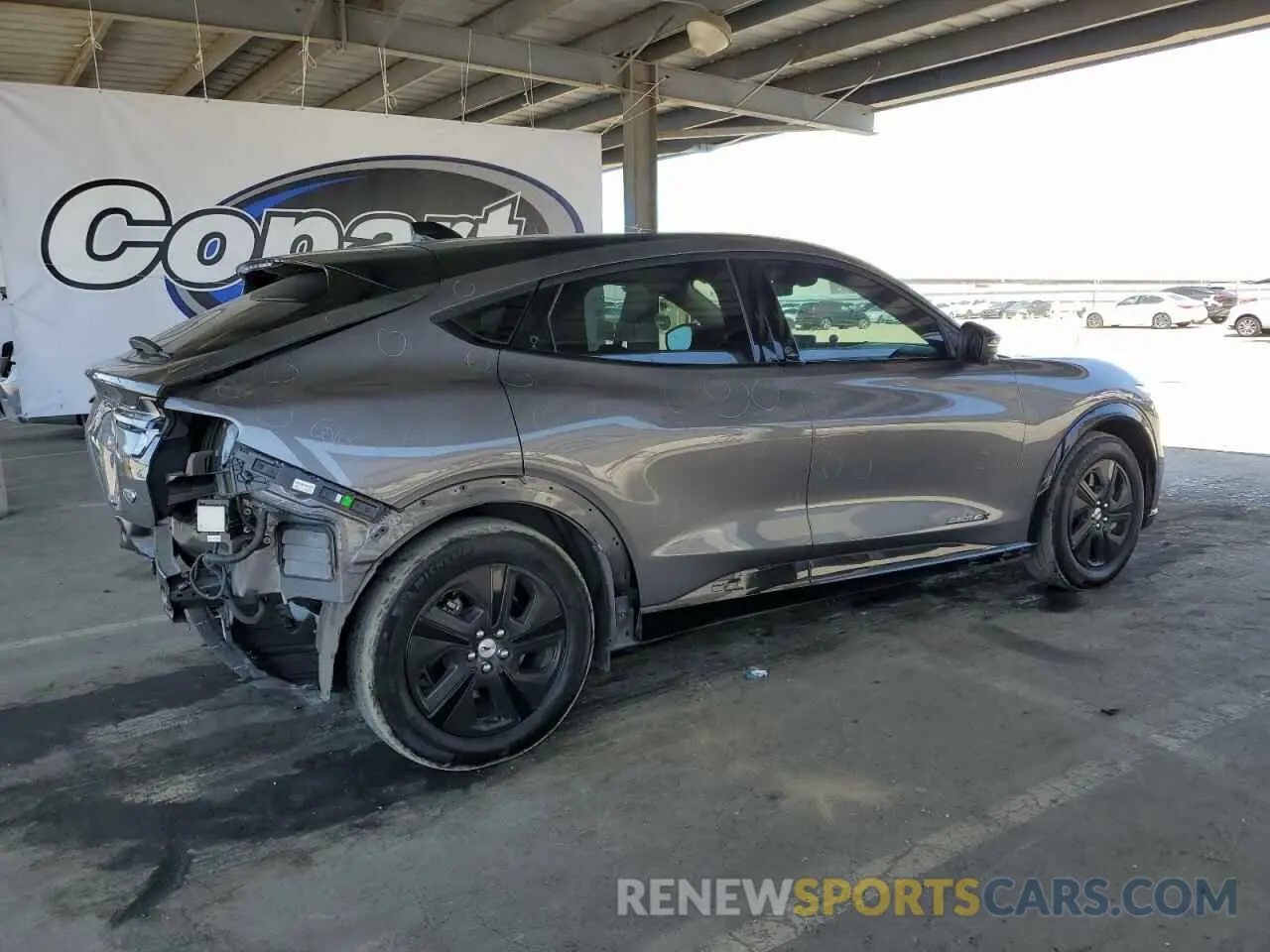 3 Photograph of a damaged car 3FMTK2R7XMMA36084 FORD MUSTANG 2021