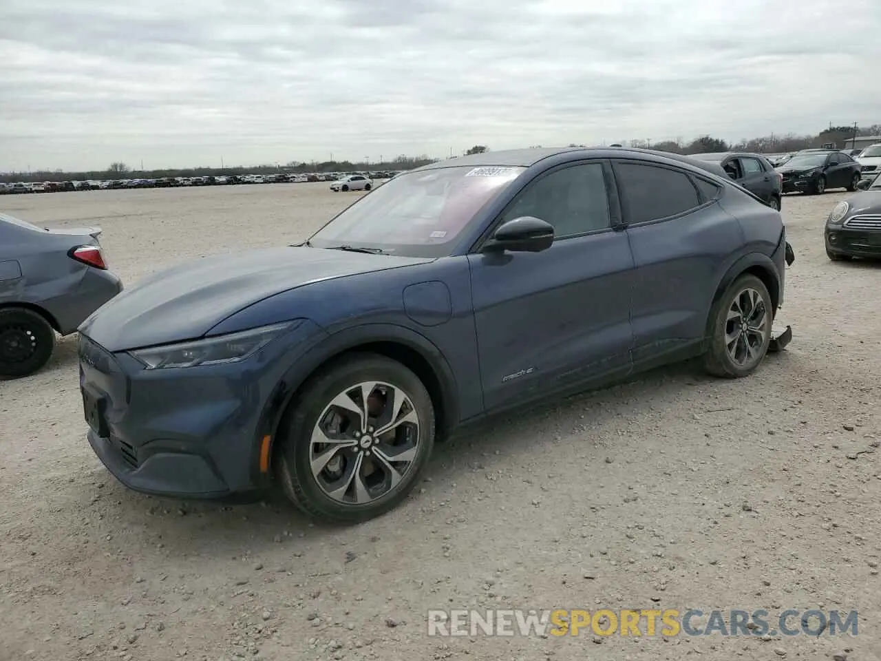 1 Photograph of a damaged car 3FMTK3R73MMA02221 FORD MUSTANG 2021