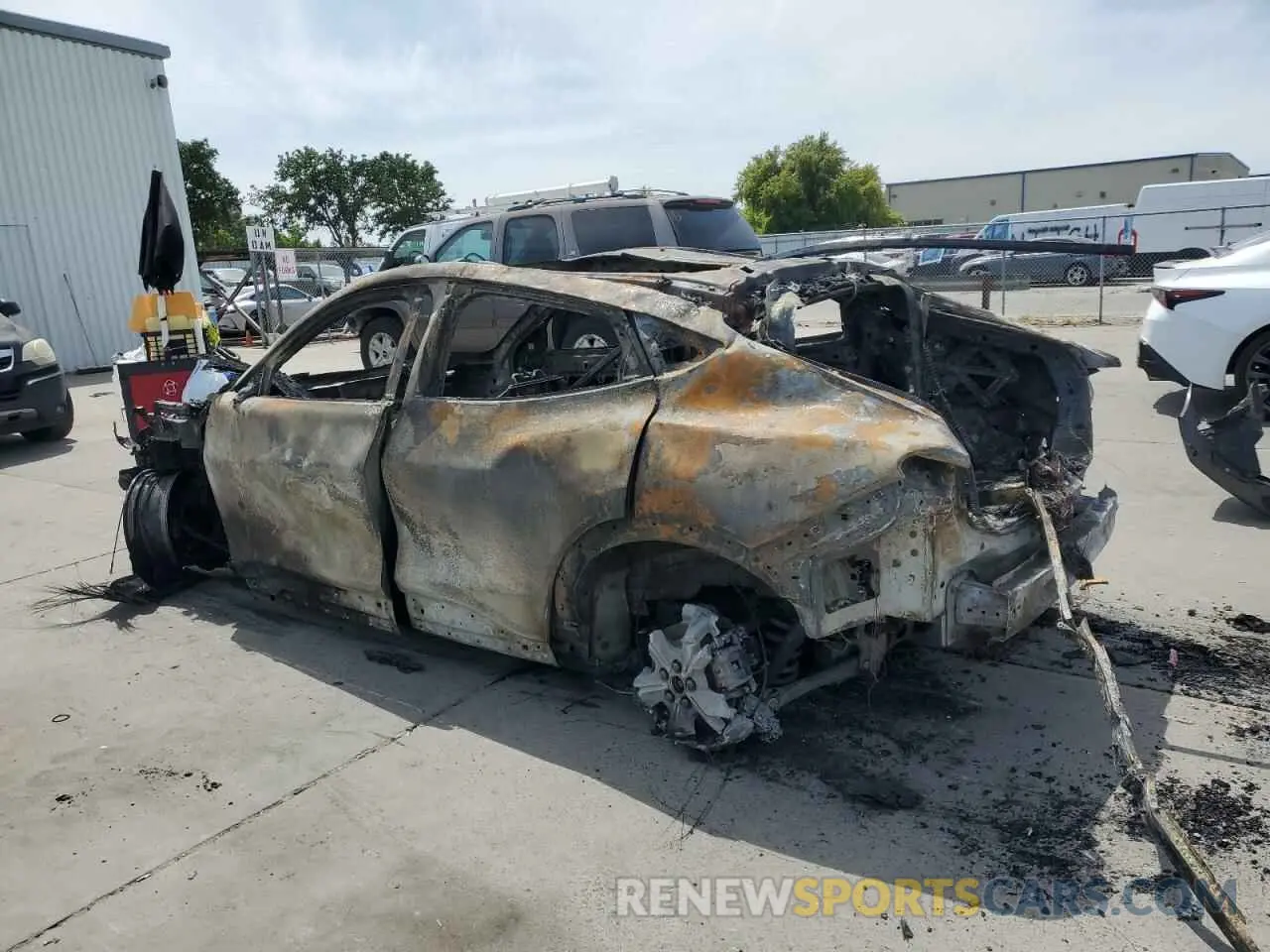 2 Photograph of a damaged car 3FMTK3R73MMA10948 FORD MUSTANG 2021