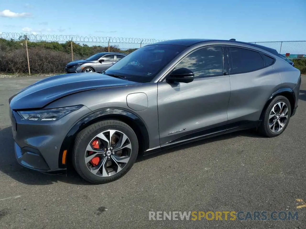 1 Photograph of a damaged car 3FMTK3R79MMA09609 FORD MUSTANG 2021
