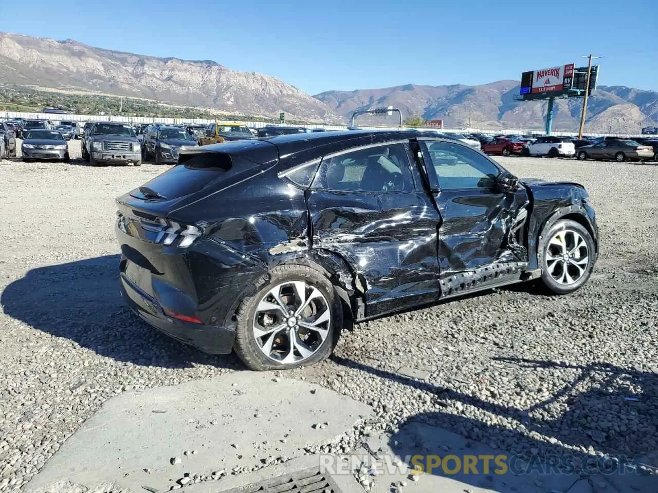 3 Photograph of a damaged car 3FMTK3SS5MMA01294 FORD MUSTANG 2021