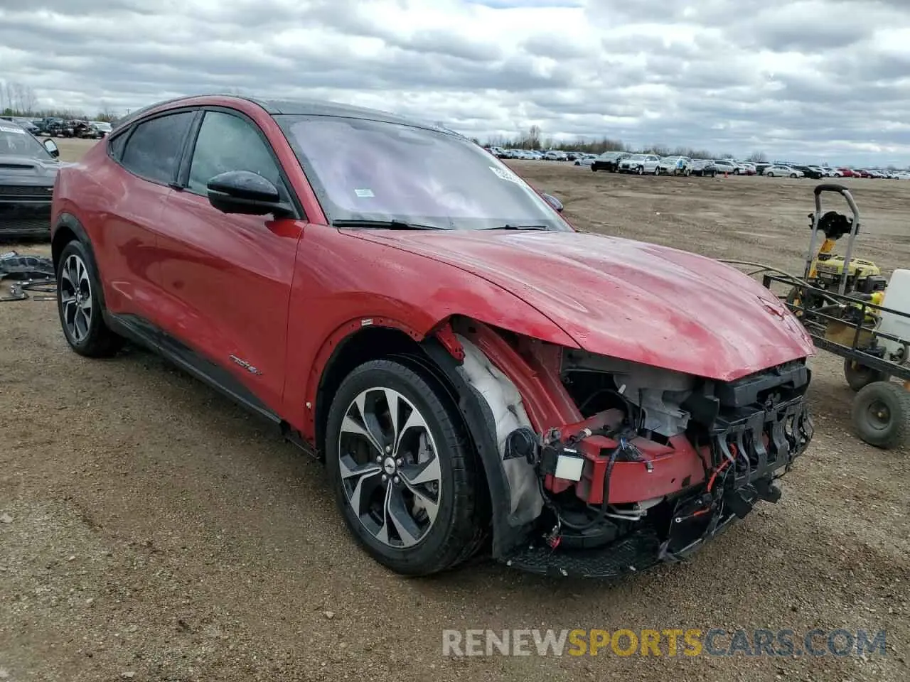 4 Photograph of a damaged car 3FMTK3SU3MMA03627 FORD MUSTANG 2021