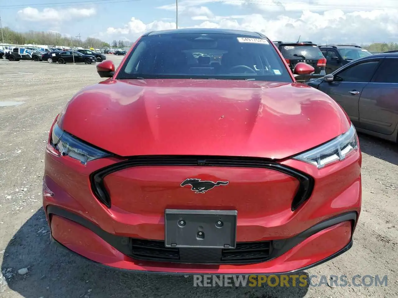 5 Photograph of a damaged car 3FMTK3SU5MMA08036 FORD MUSTANG 2021