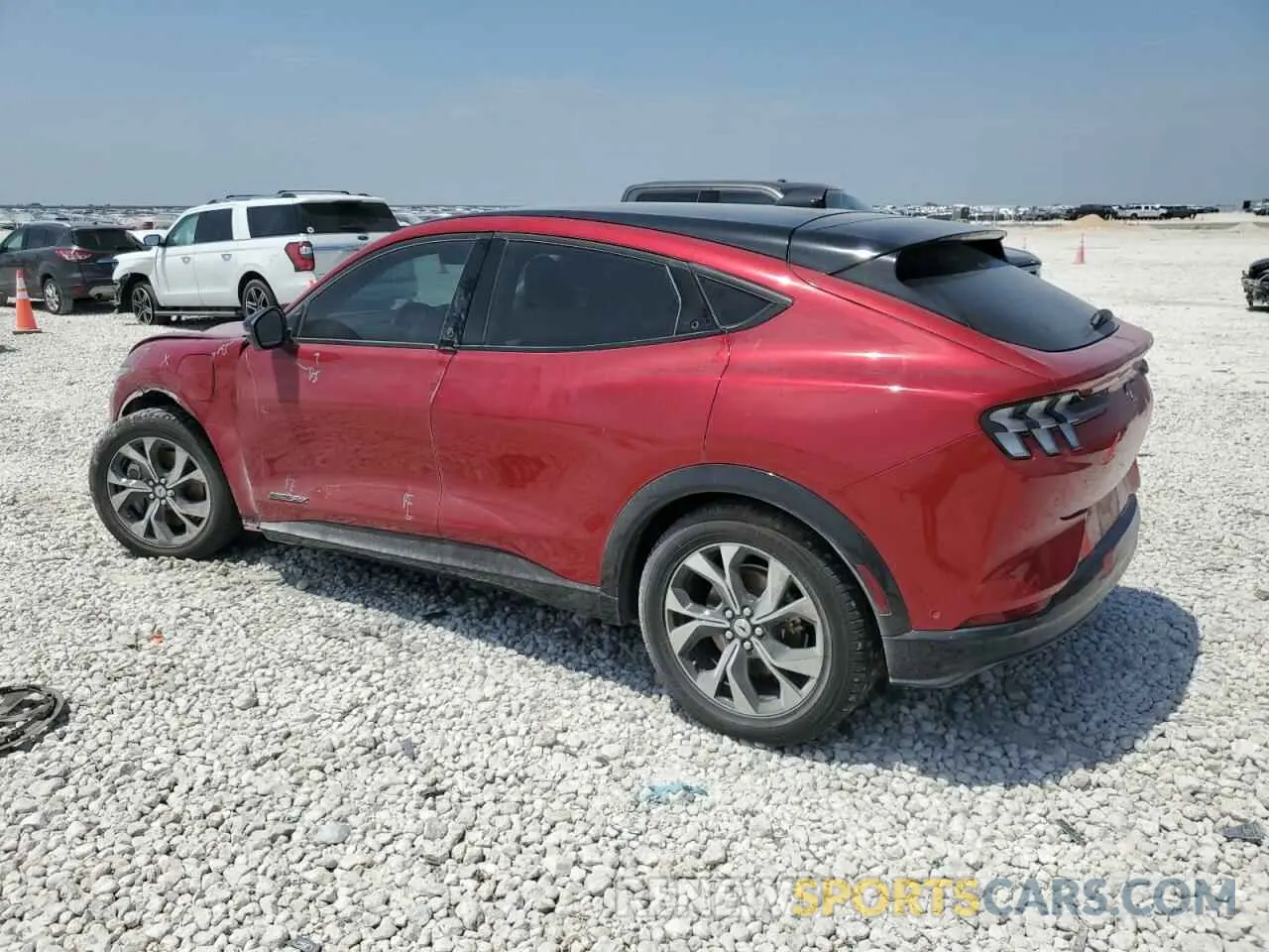 2 Photograph of a damaged car 3FMTK3SU5MMA48133 FORD MUSTANG 2021