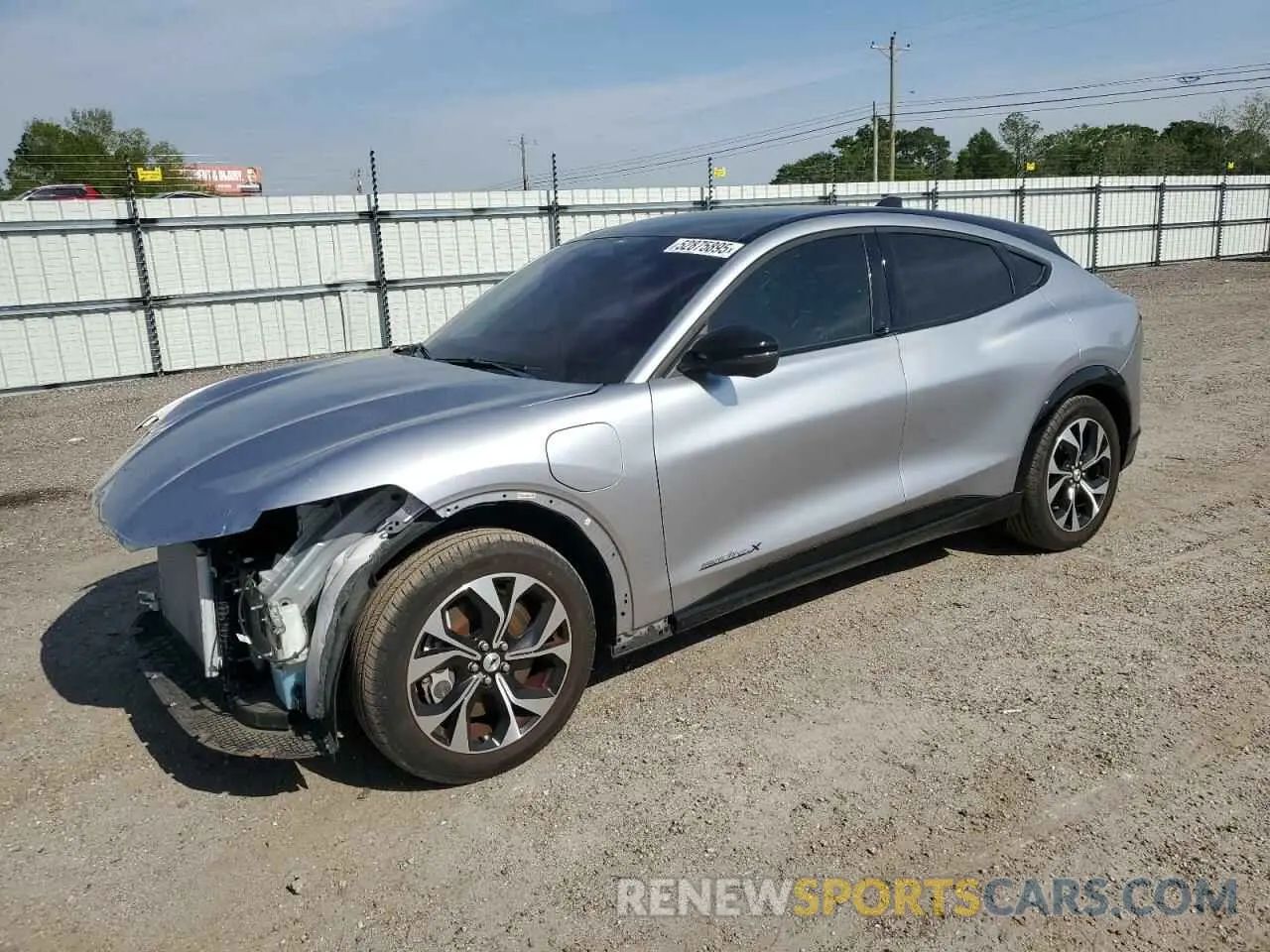 1 Photograph of a damaged car 3FMTK3SU7MMA04702 FORD MUSTANG 2021