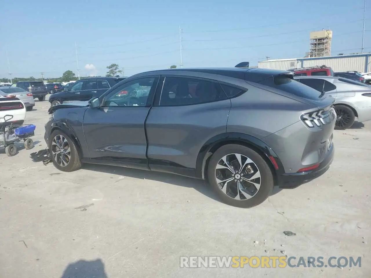 2 Photograph of a damaged car 3FMTK3SU8MMA03879 FORD MUSTANG 2021