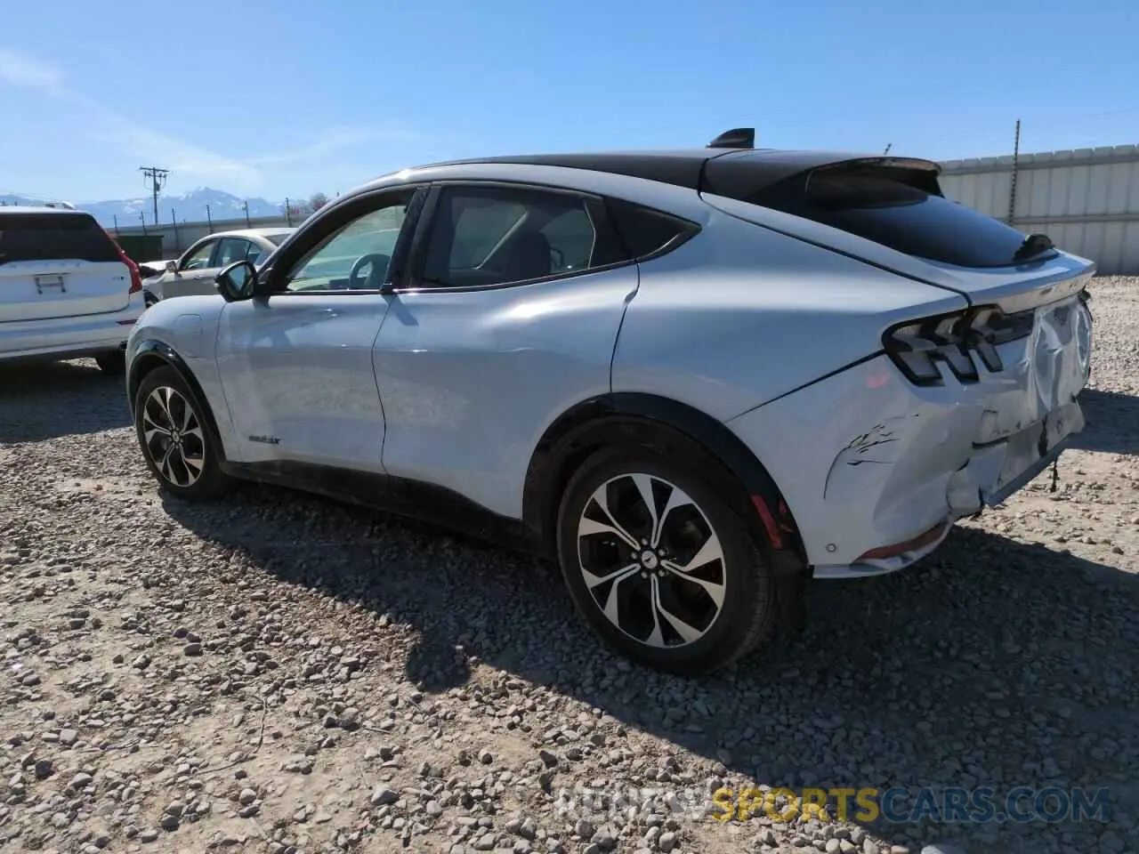 2 Photograph of a damaged car 3FMTK3SU9MMA45025 FORD MUSTANG 2021