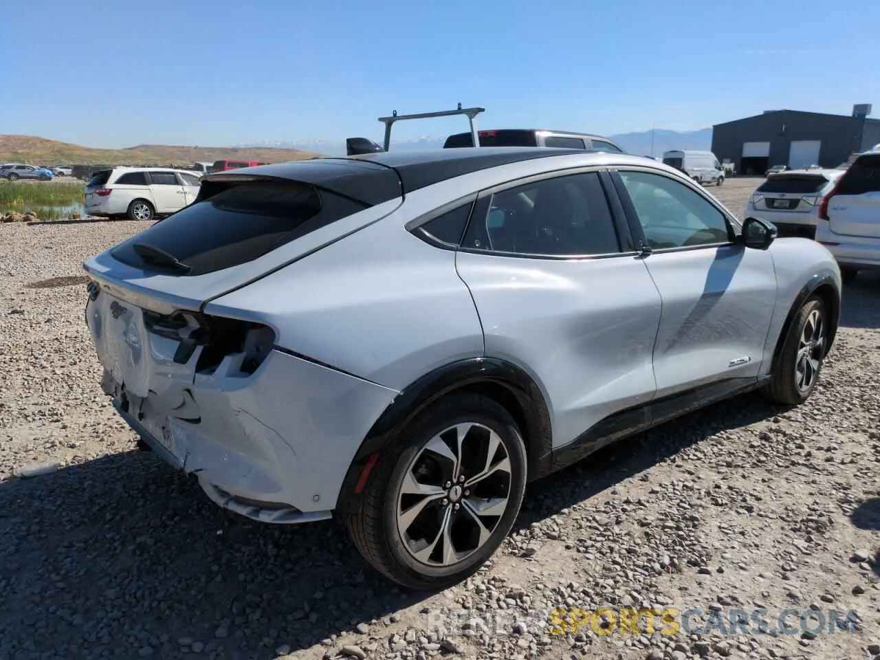 3 Photograph of a damaged car 3FMTK3SU9MMA45025 FORD MUSTANG 2021