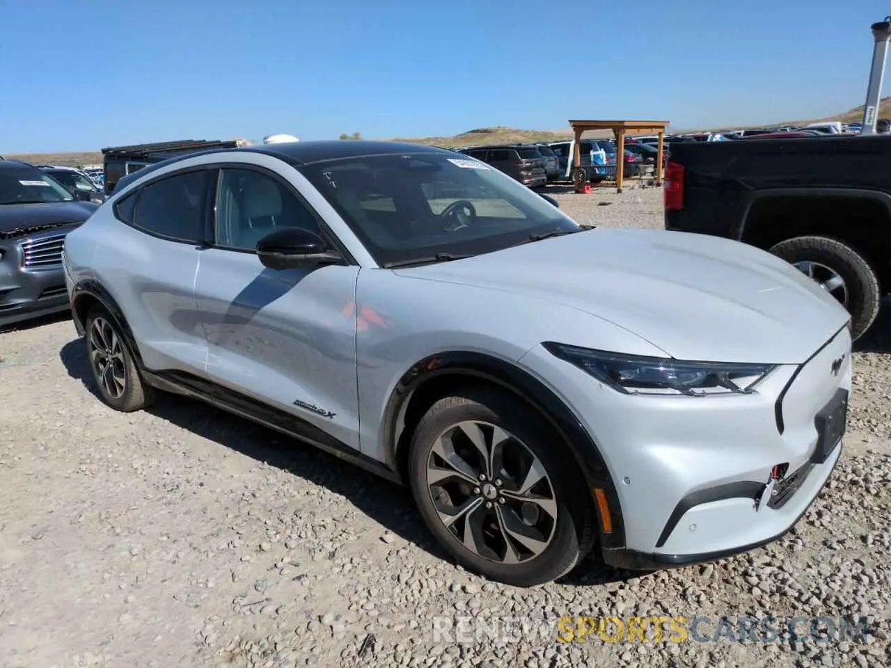 4 Photograph of a damaged car 3FMTK3SU9MMA45025 FORD MUSTANG 2021