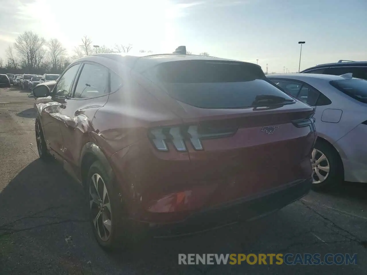2 Photograph of a damaged car 3FMTK3SUXMMA01096 FORD MUSTANG 2021