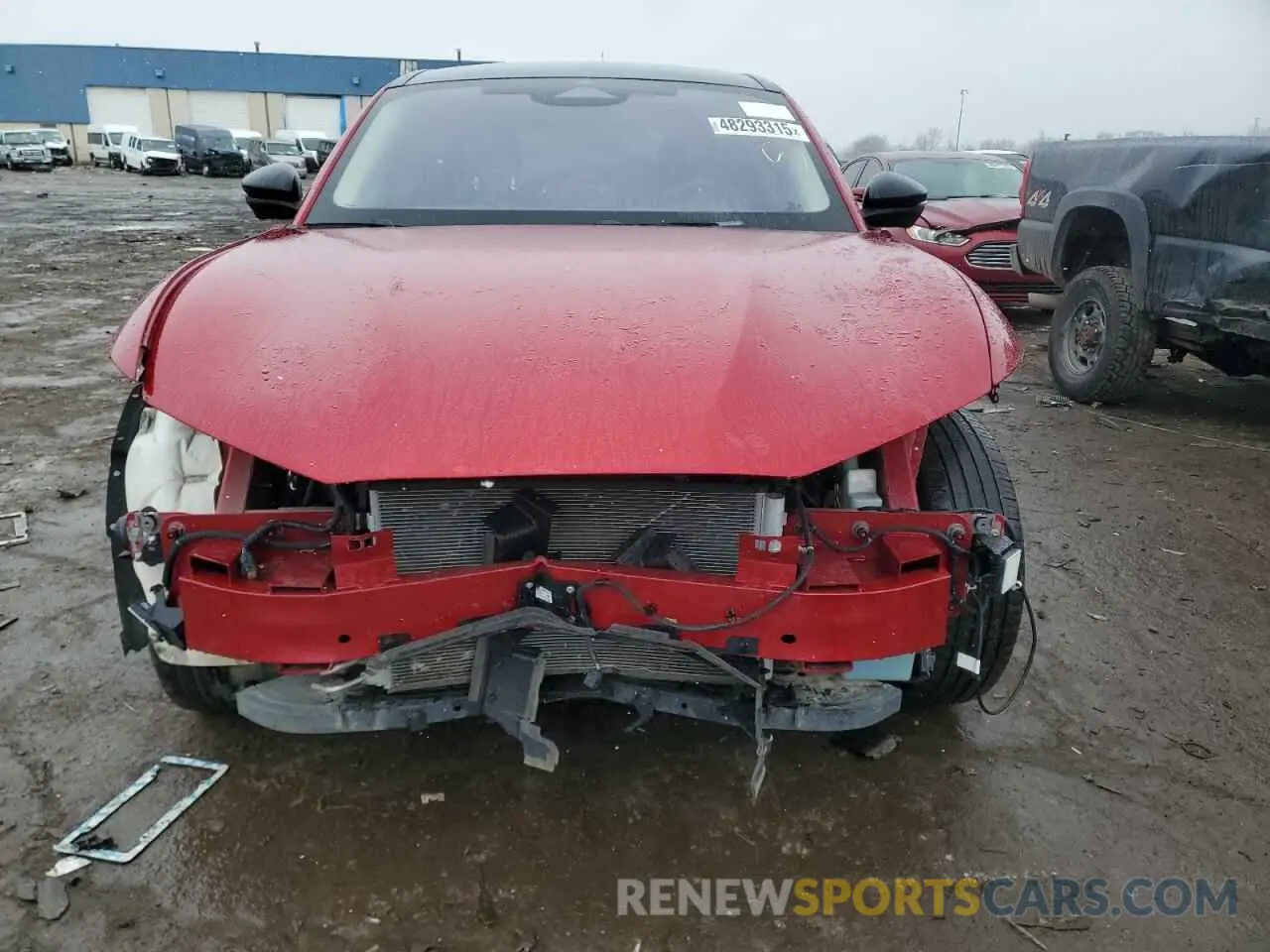 5 Photograph of a damaged car 3FMTK3SUXMMA01096 FORD MUSTANG 2021