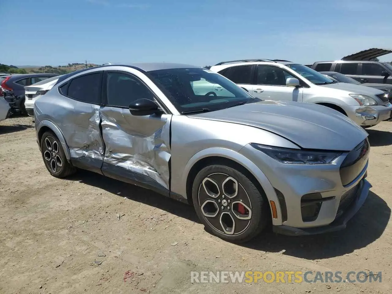 4 Photograph of a damaged car 3FMTK4SE0MME04194 FORD MUSTANG 2021
