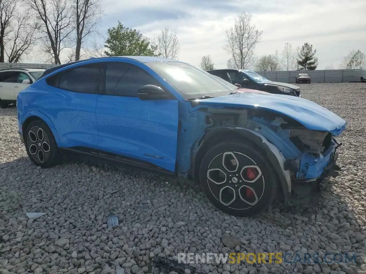 4 Photograph of a damaged car 3FMTK4SE2MMD99788 FORD MUSTANG 2021
