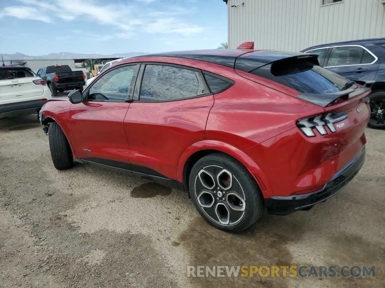 2 Photograph of a damaged car 3FMTK4SE3MME00253 FORD MUSTANG 2021