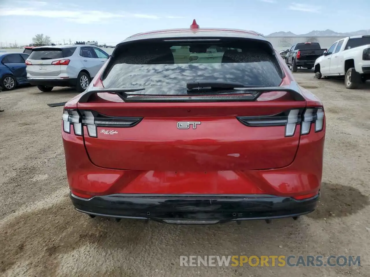 6 Photograph of a damaged car 3FMTK4SE3MME00253 FORD MUSTANG 2021